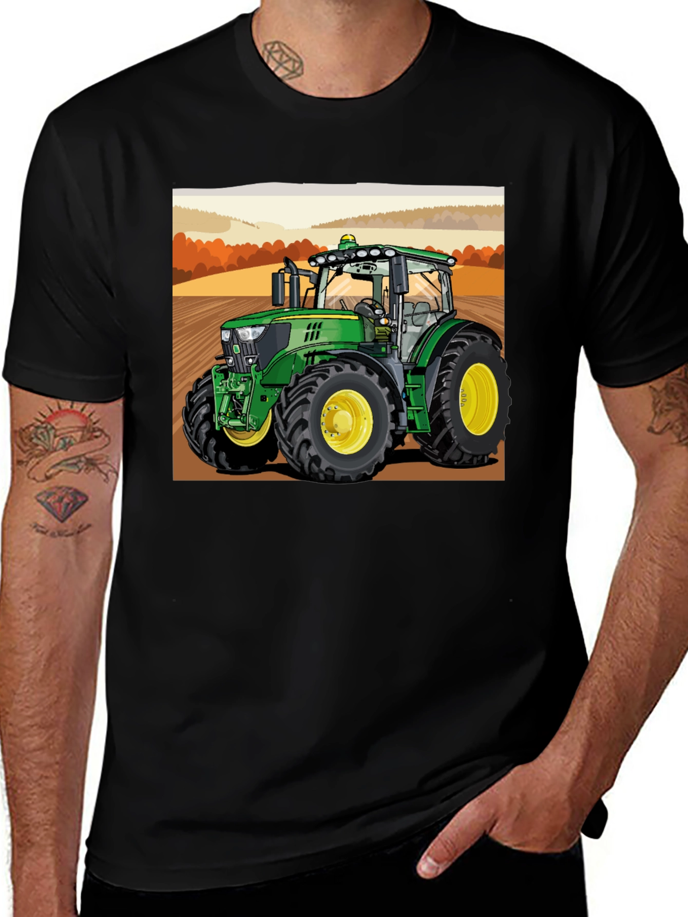 Variant 25 of Tractor Graphic Tee - Farm Life Apparel