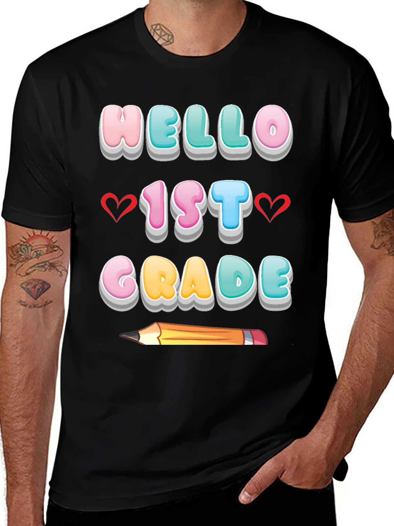 Hello 1st Grade T-Shirt Back to School