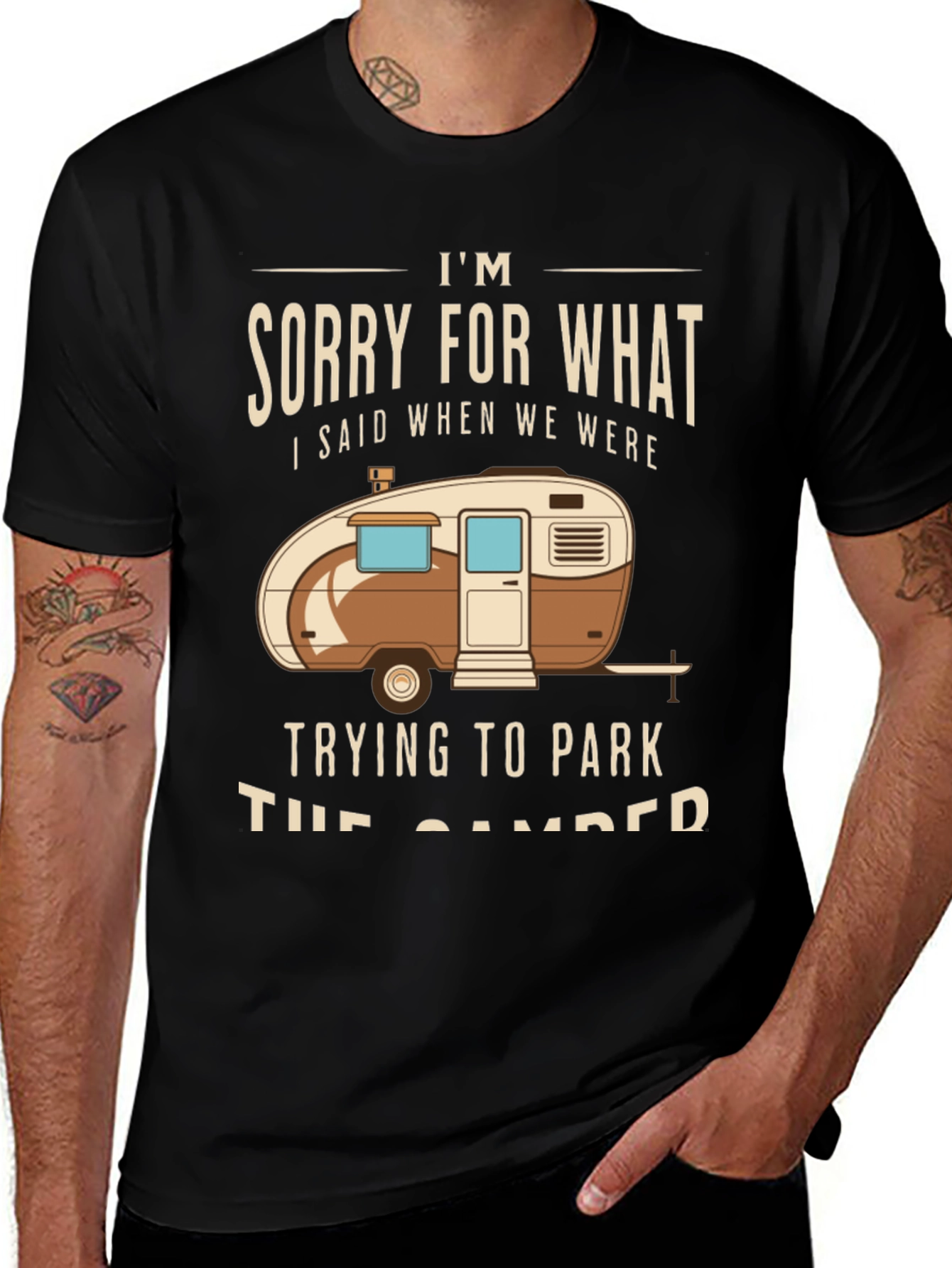 Variant 10 of Camper Parking Apology Graphic Tee