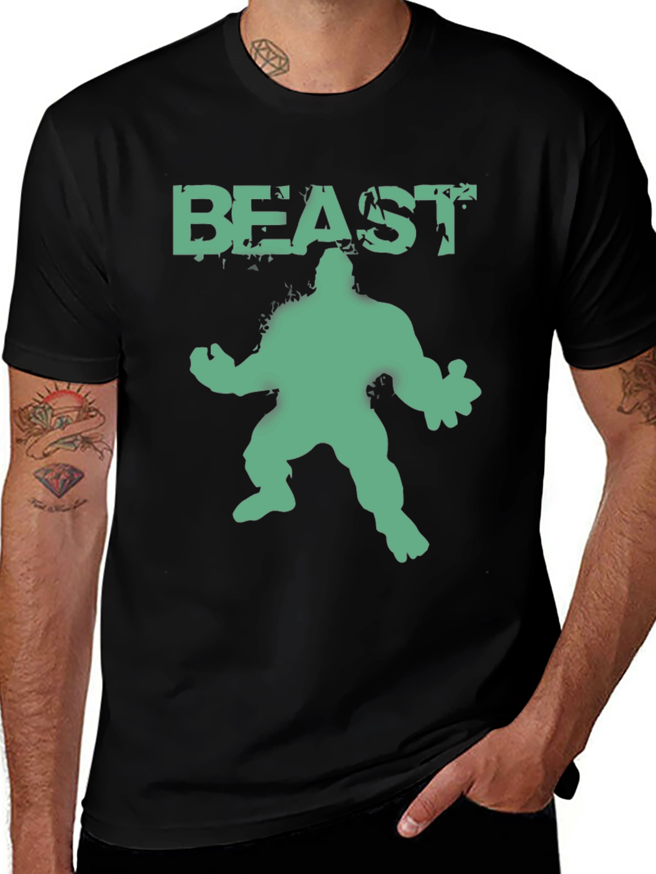 Variant 8 of Beast Mode Graphic T-Shirt