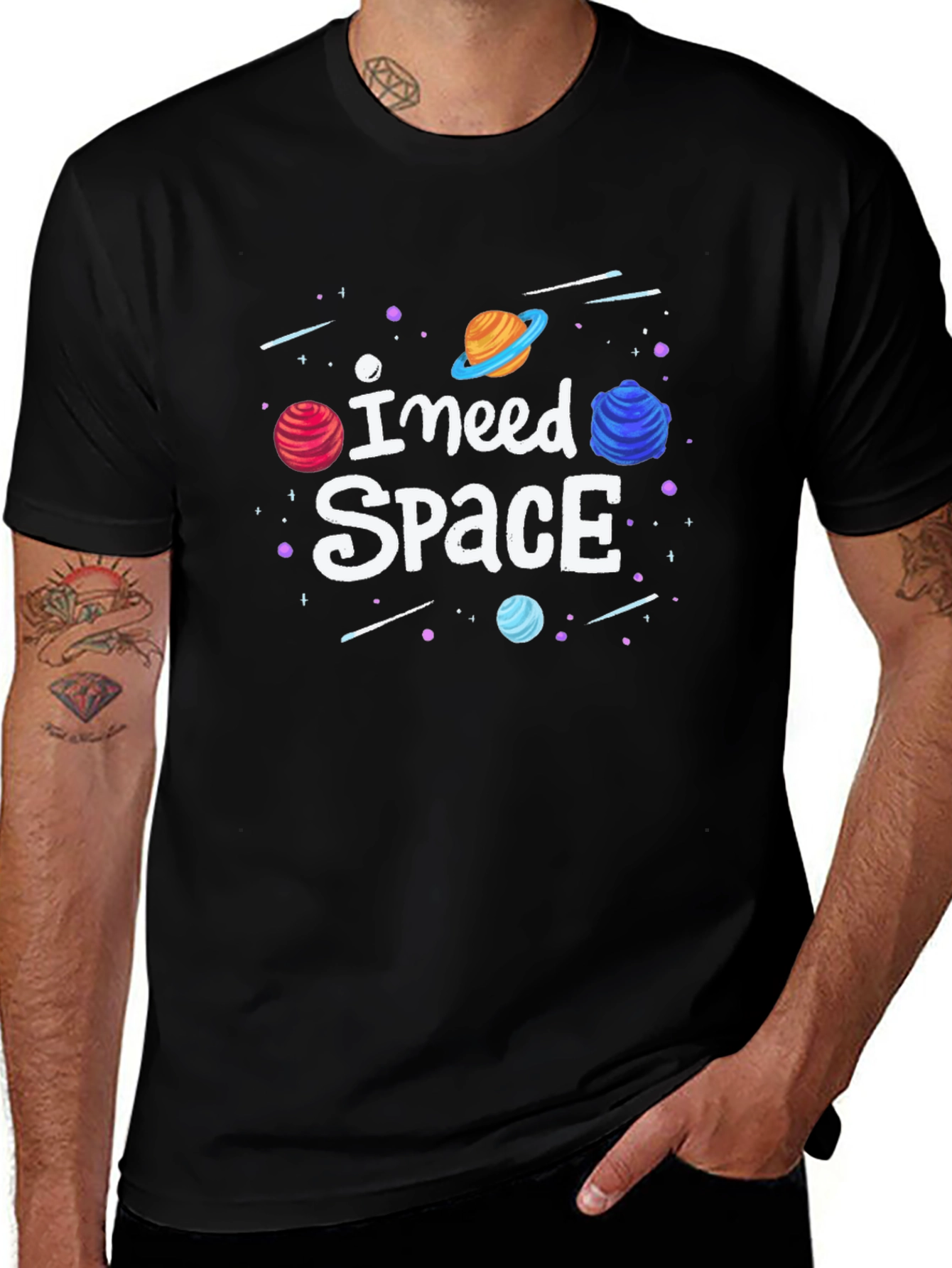 Variant 24 of I Need Space Graphic T-Shirt