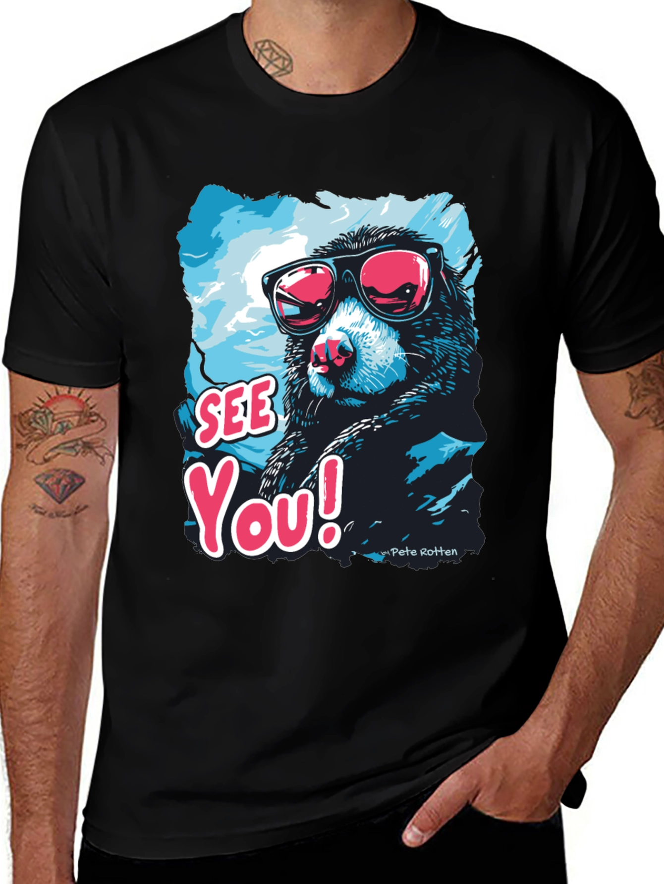 Variant 27 of Cool Bear Graphic Tee - See You Style!