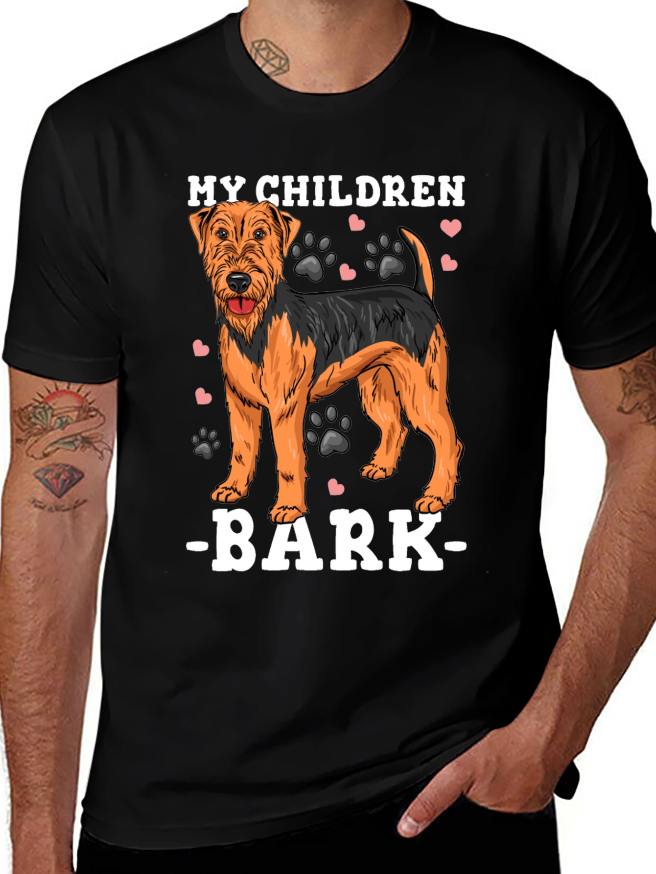Variant 30 of My Children Bark Dog T-Shirt