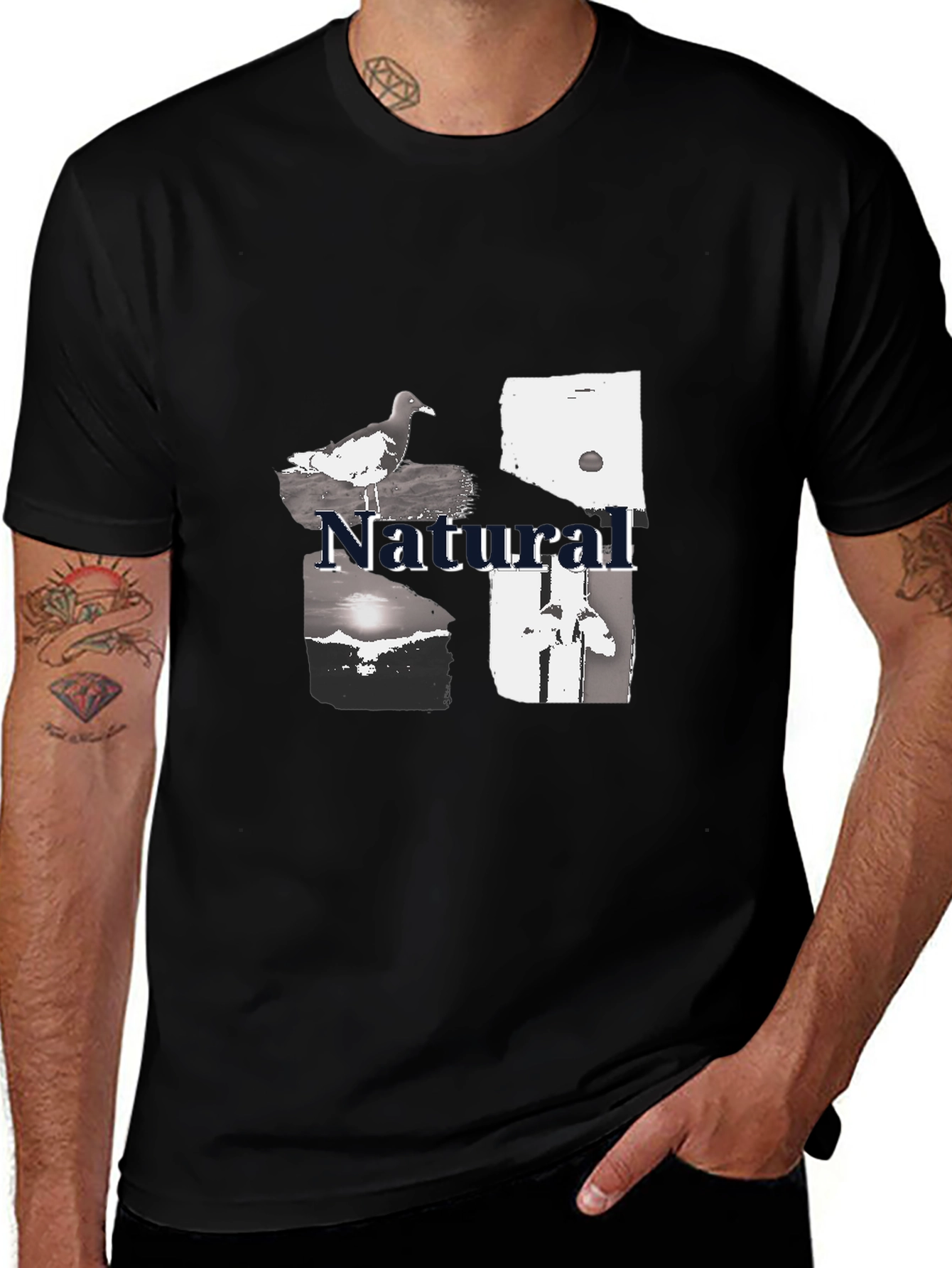 Natural Themed Graphic T-Shirt