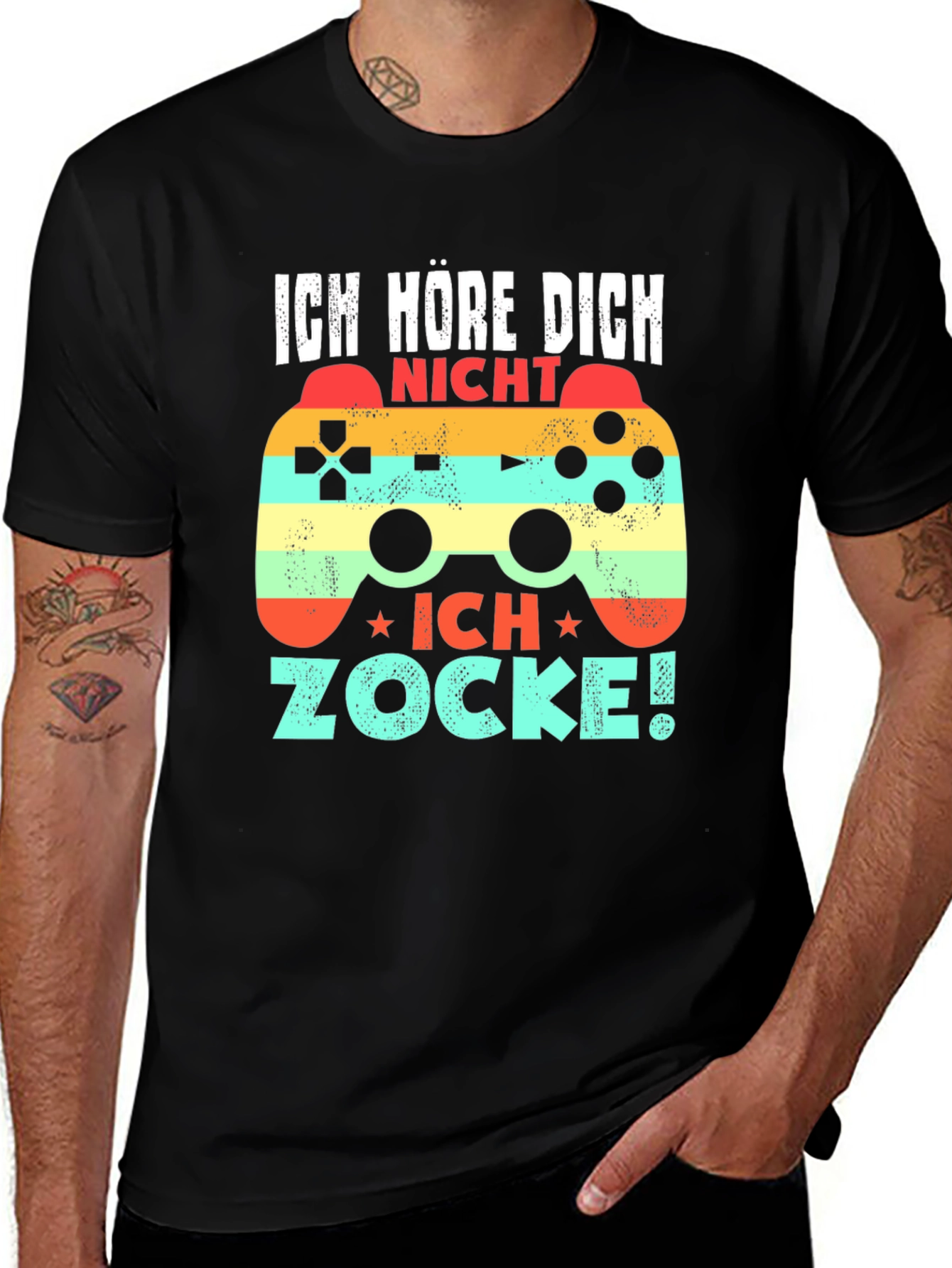 Variant 8 of Gamer T-Shirt - Ich Zocke!