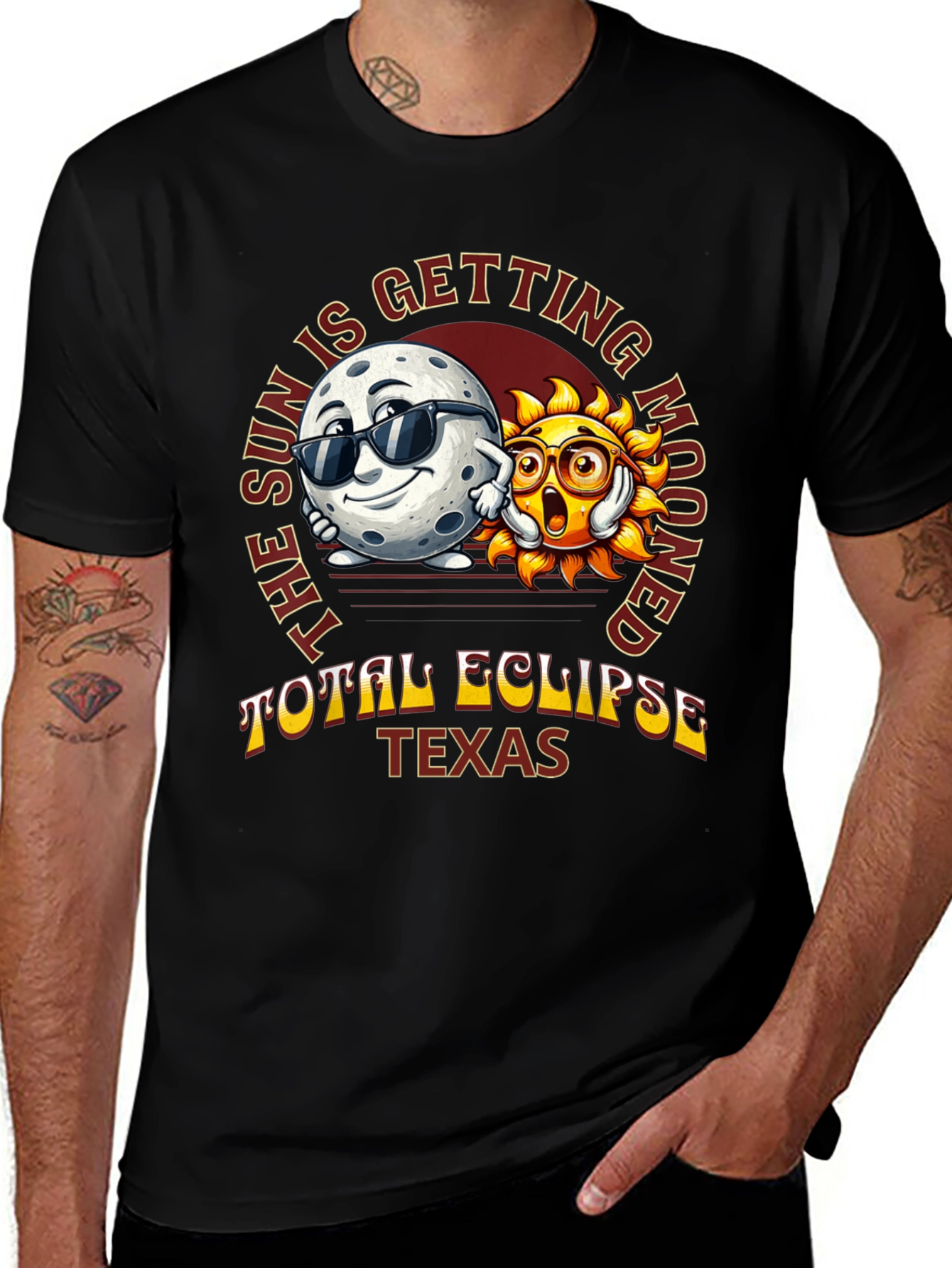 Variant 29 of Total Eclipse Texas T-Shirt