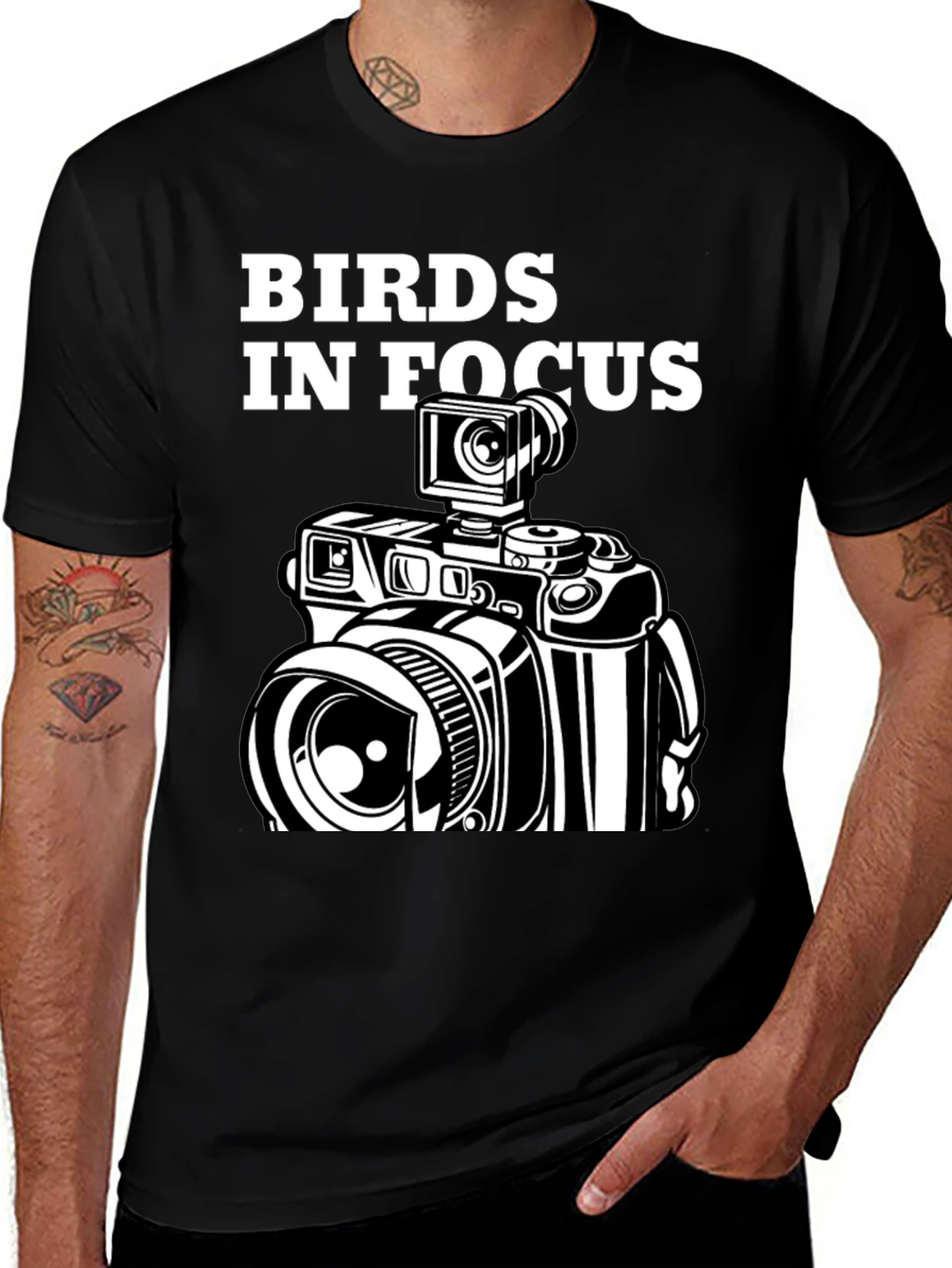 Variant 16 of Birds in Focus Graphic Tee