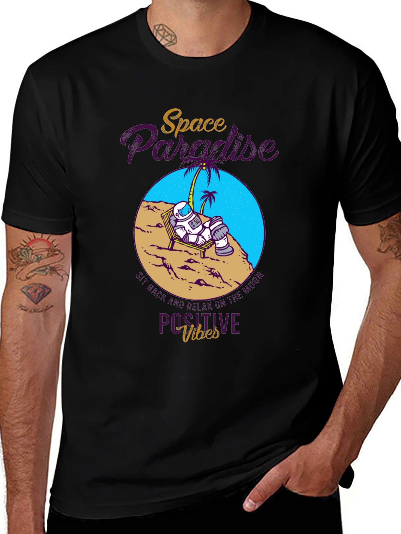 Variant 20 of Space Paradise Graphic T-Shirt