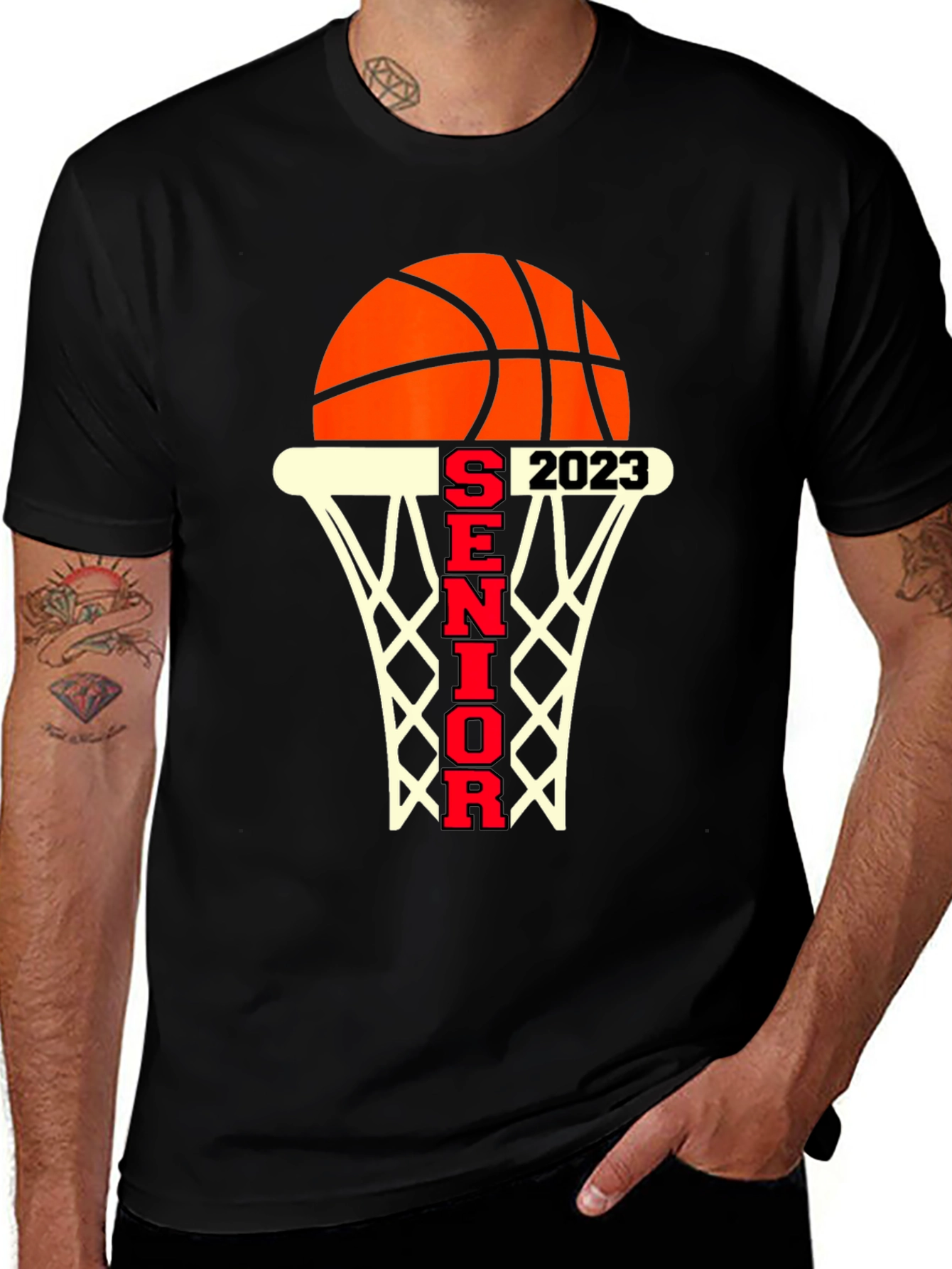 Variant 15 of Senior 2023 Basketball T-Shirt