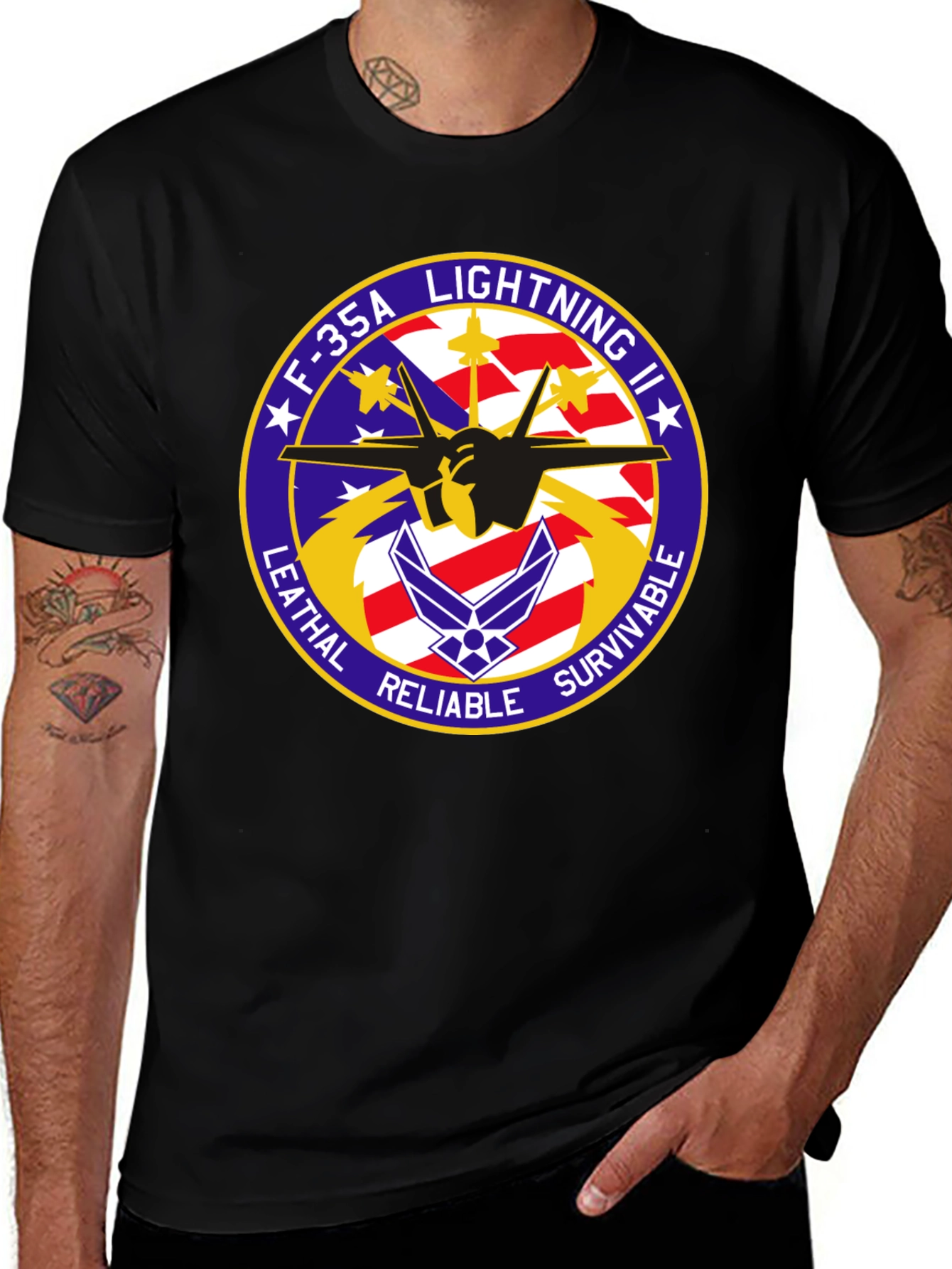 F-35A Lightning II Graphic Tee
