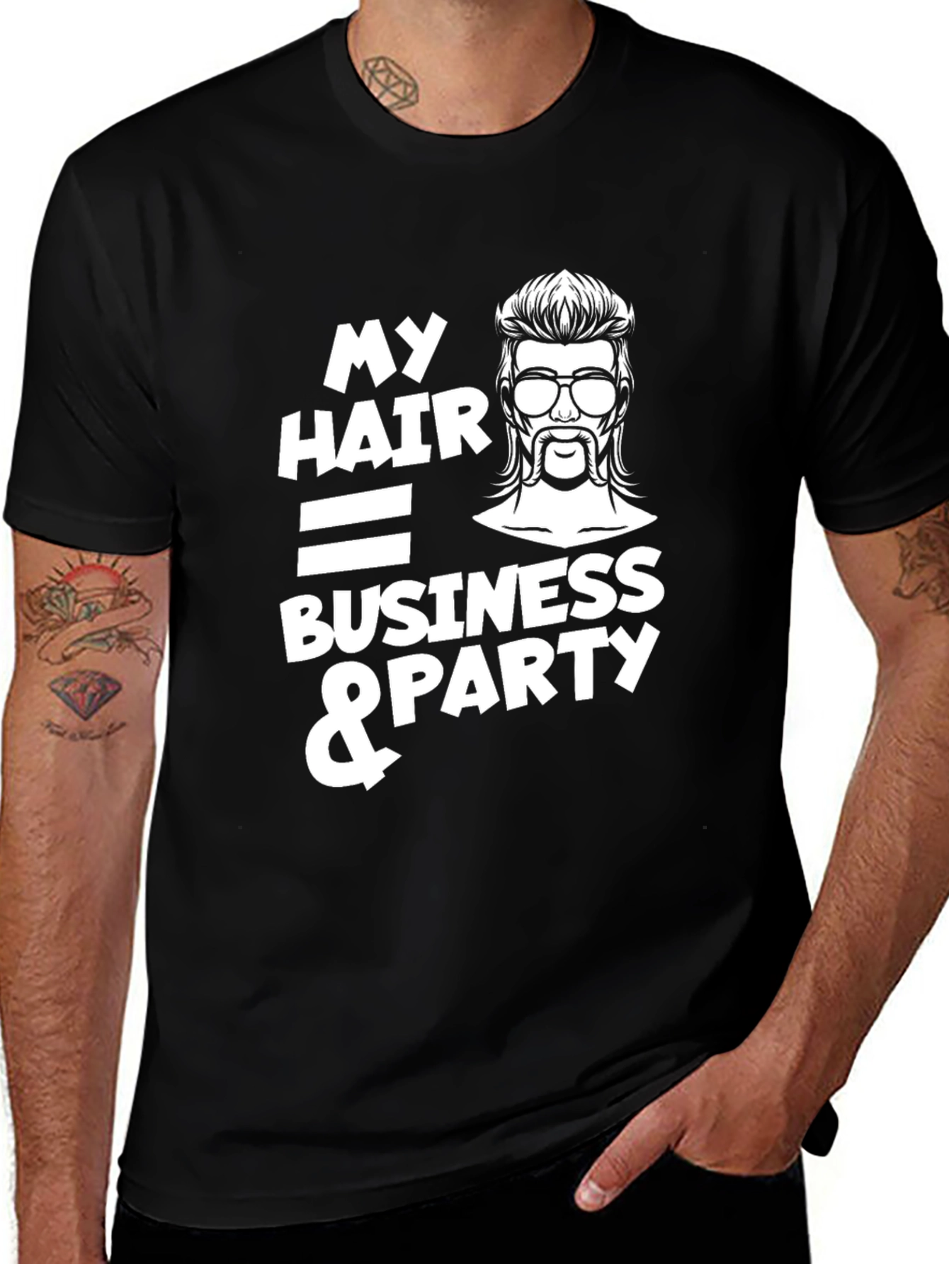Variant 29 of My Hair Business & Party T-Shirt