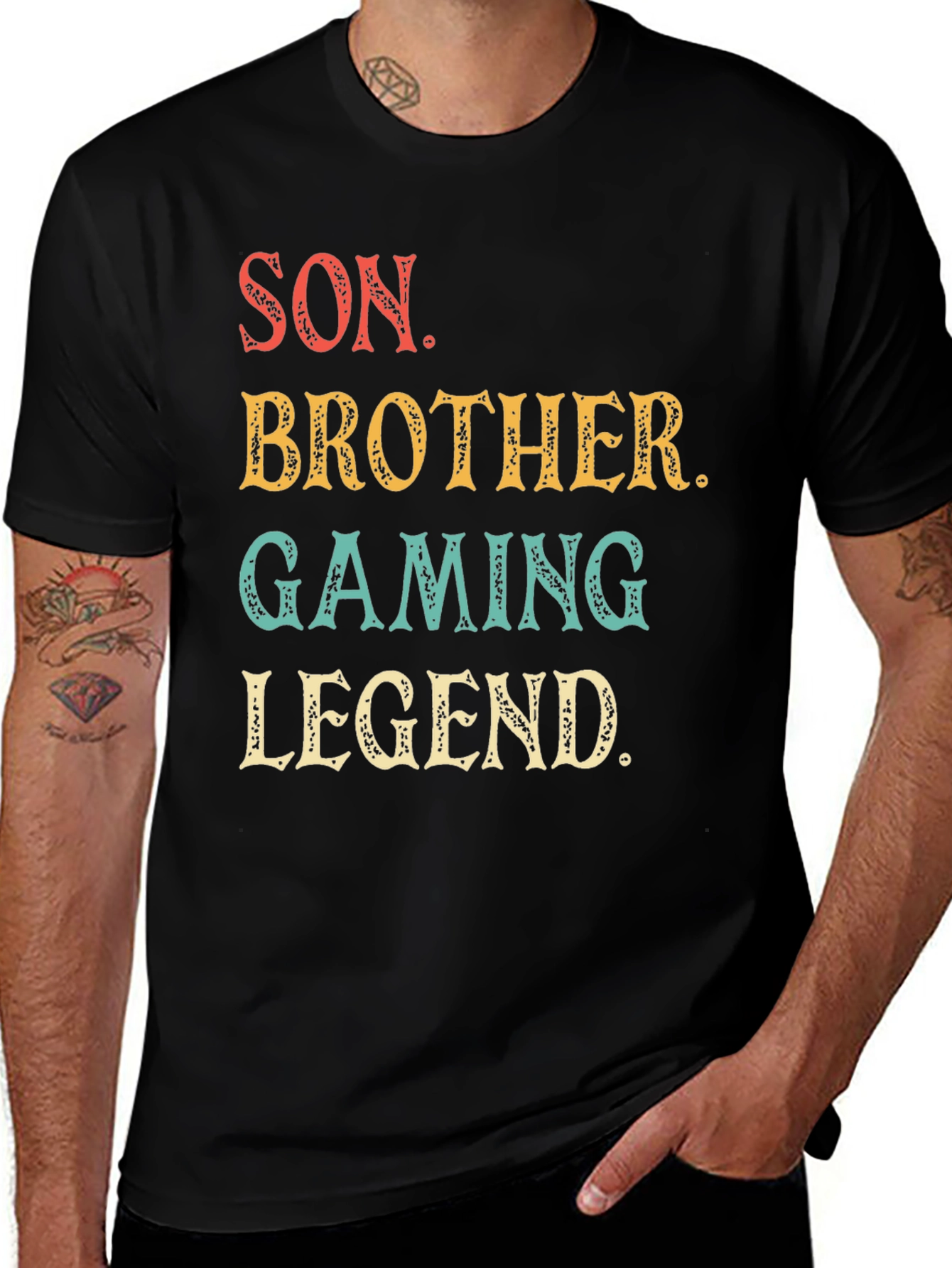 Variant 14 of Son Brother Gaming Legend Tee