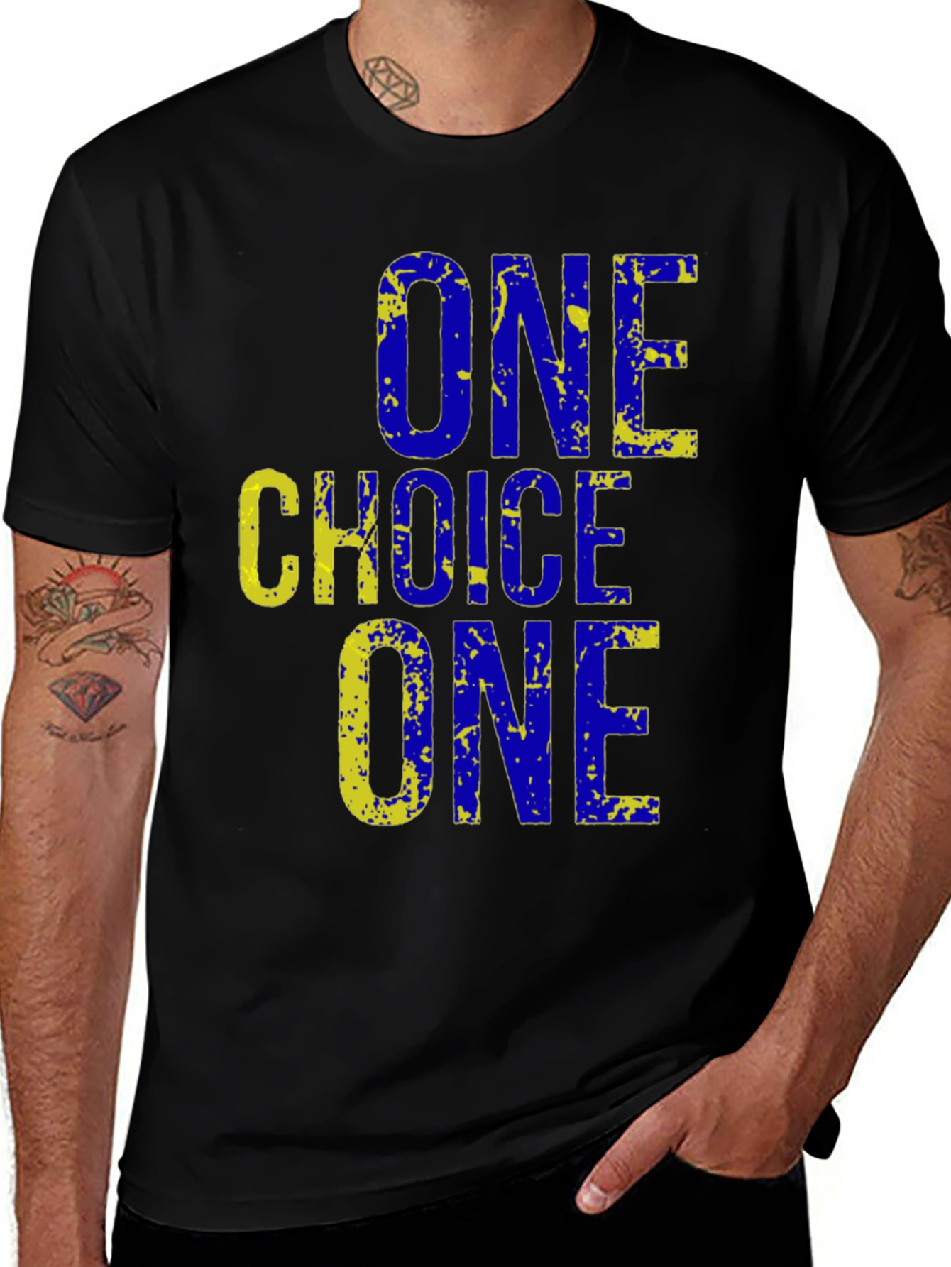 Variant 11 of One Choice T-Shirt - Graphic Tee for Men