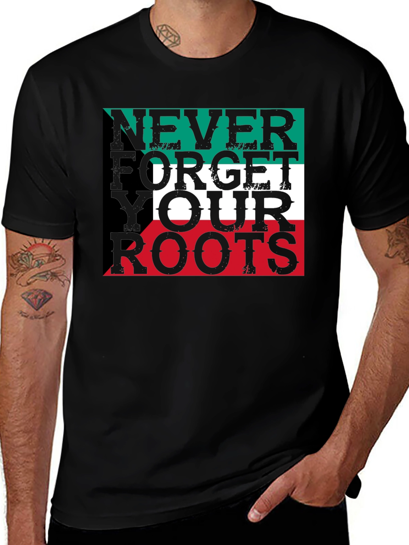 Variant 28 of Never Forget Roots T-Shirt