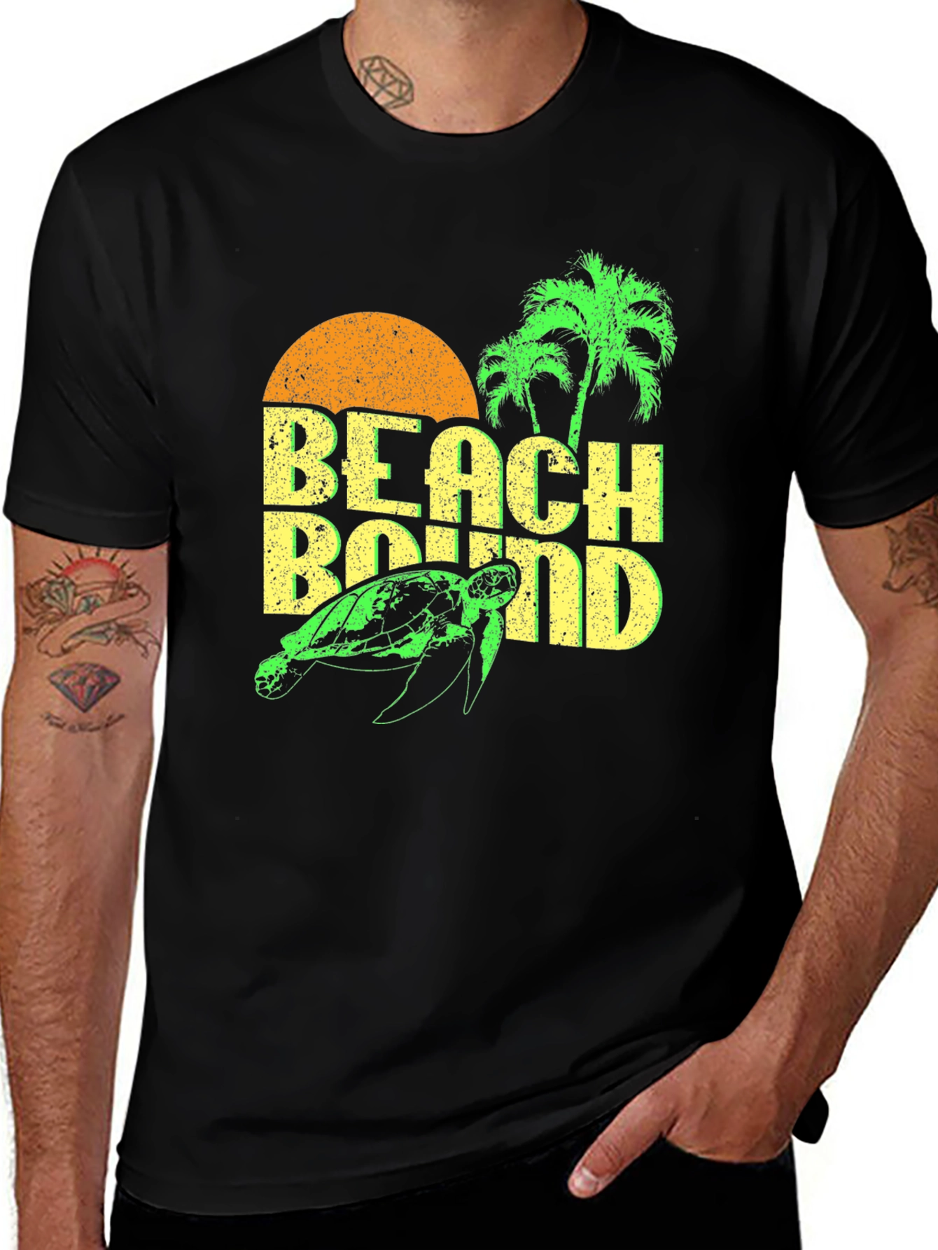 Variant 20 of Beach Bound Turtle Tee - Relaxed Fit