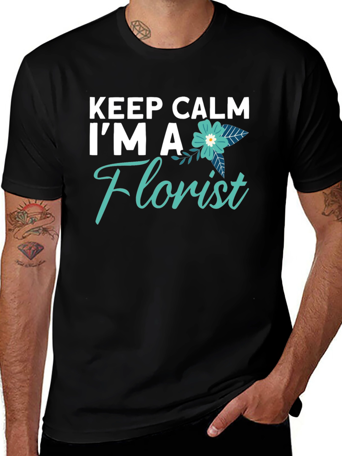 Variant 12 of Keep Calm I'm A Florist T-Shirt