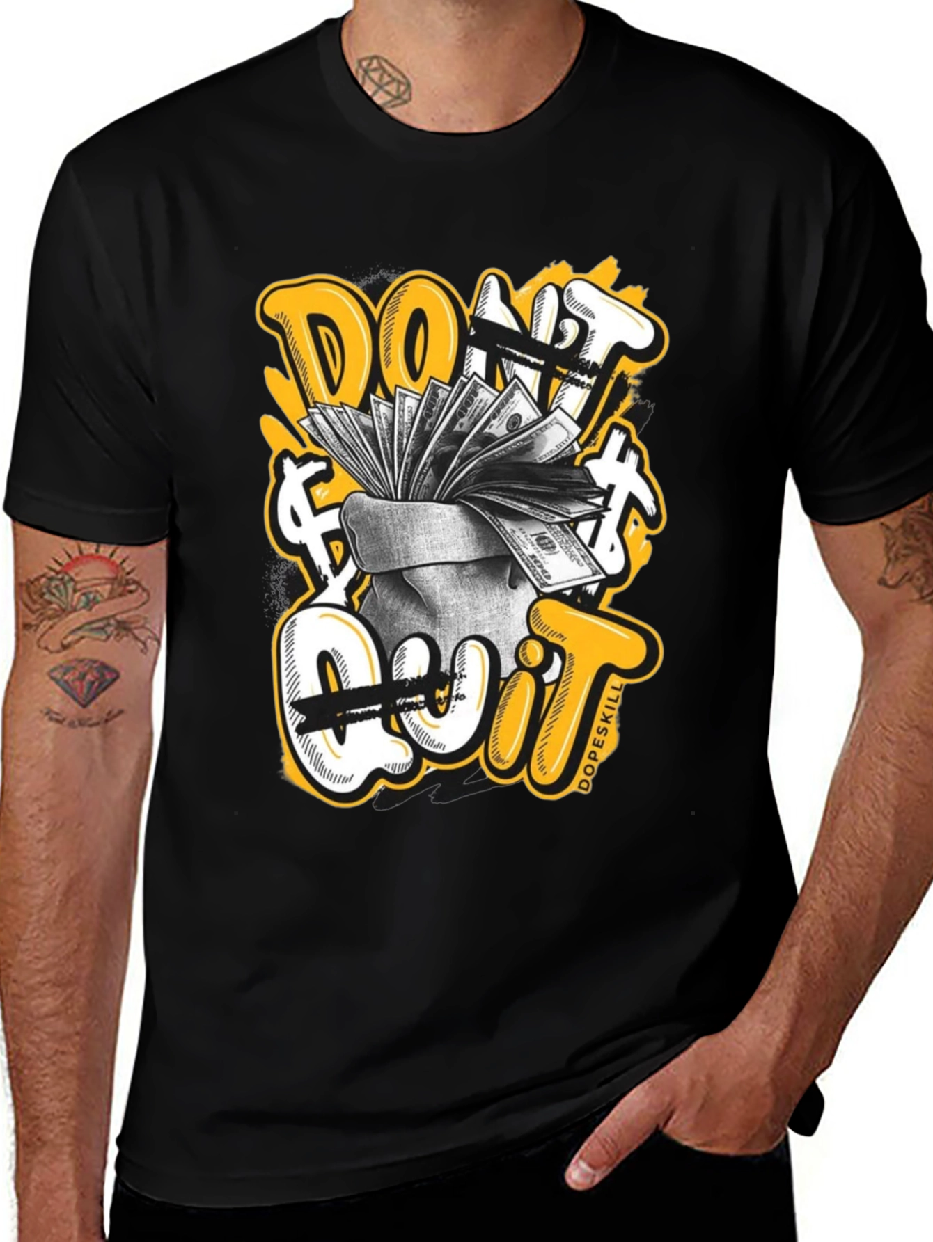 Variant 23 of Don't Quit T-Shirt - Graphic Tee