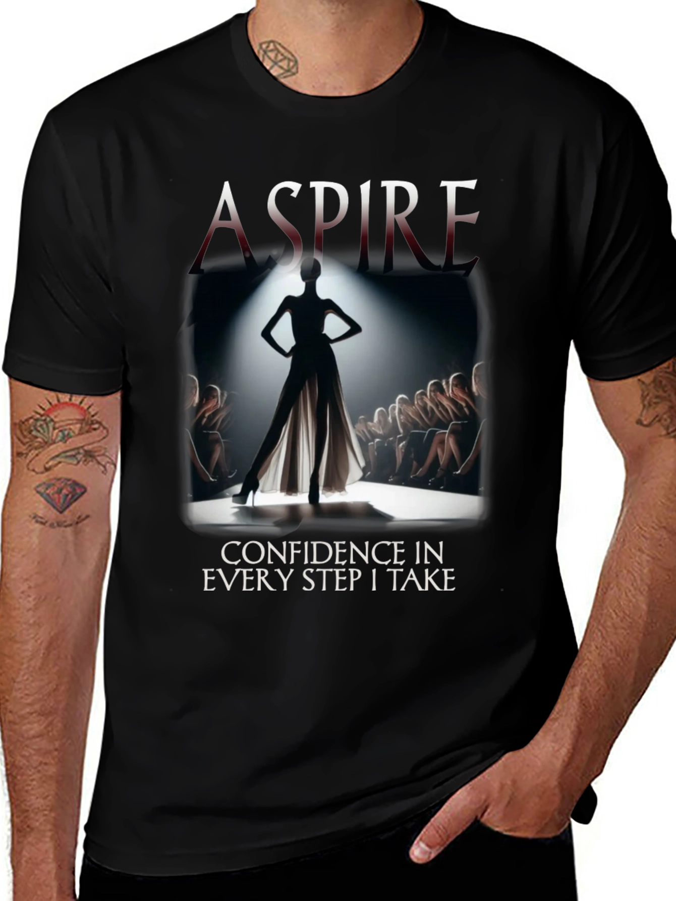 Variant 18 of Aspire Confidence Fashion T-Shirt
