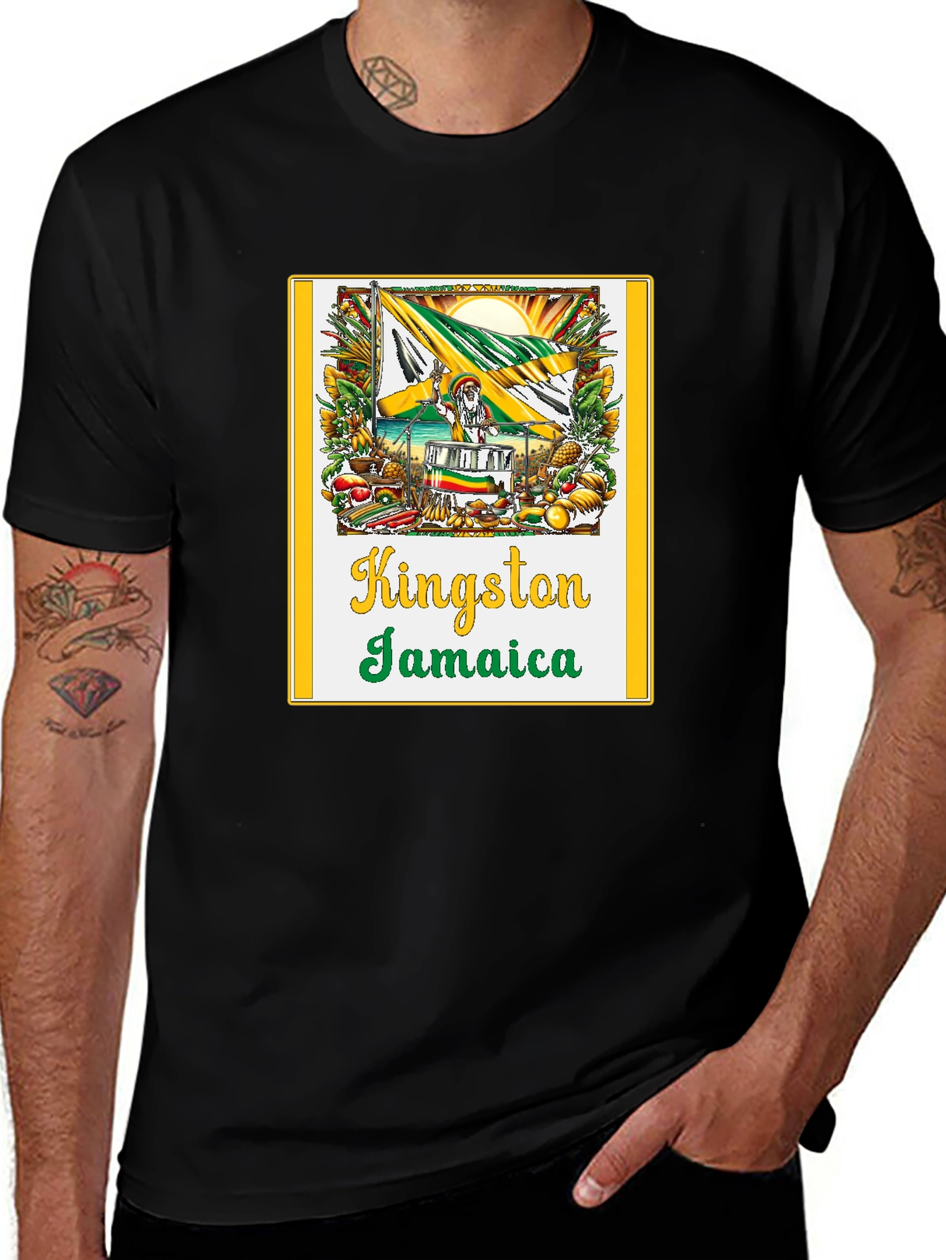 Kingston Jamaica T-Shirt - Island Style