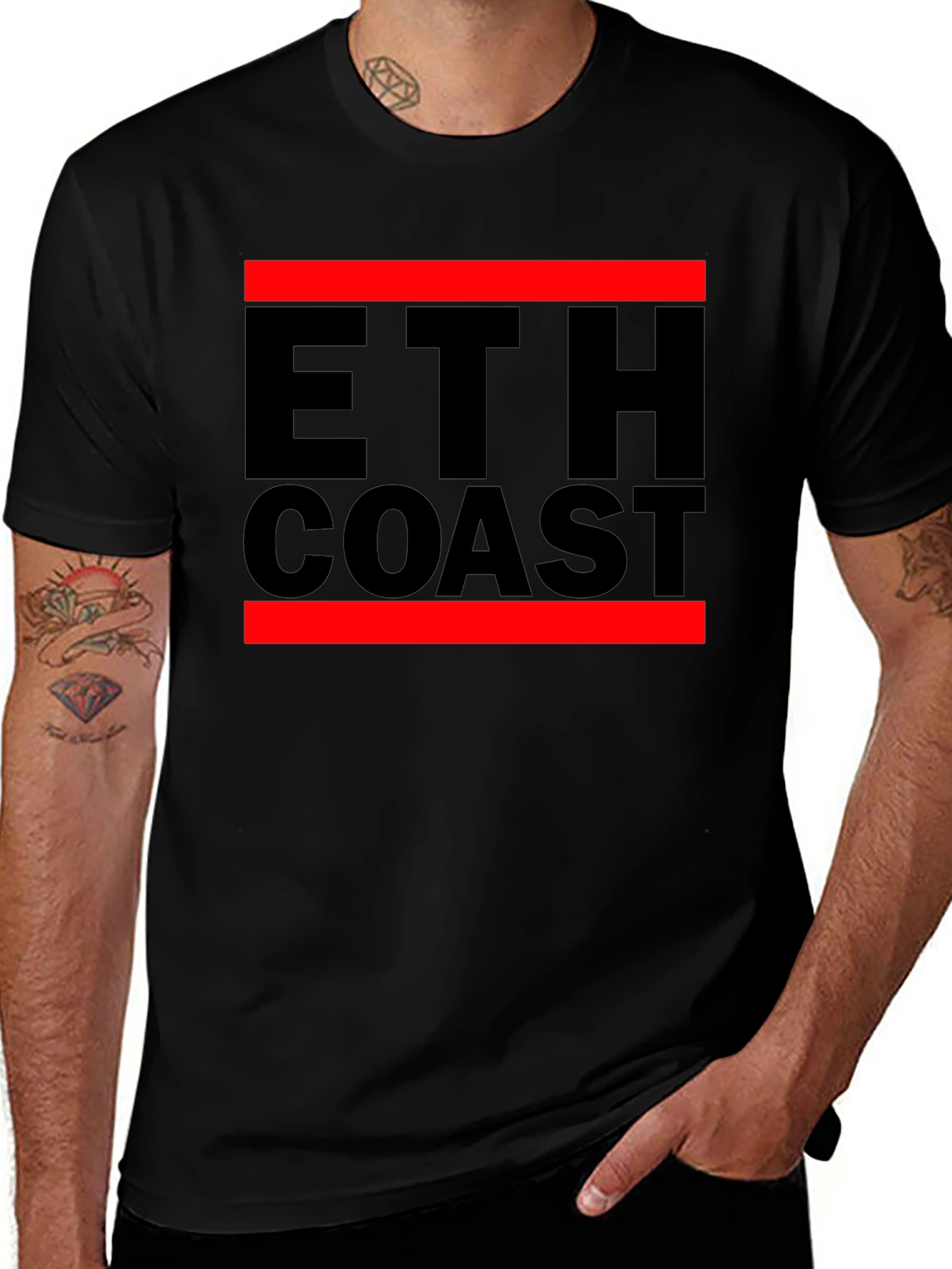 Variant 30 of ETH Coast Graphic Tee - Bold Streetwear Style