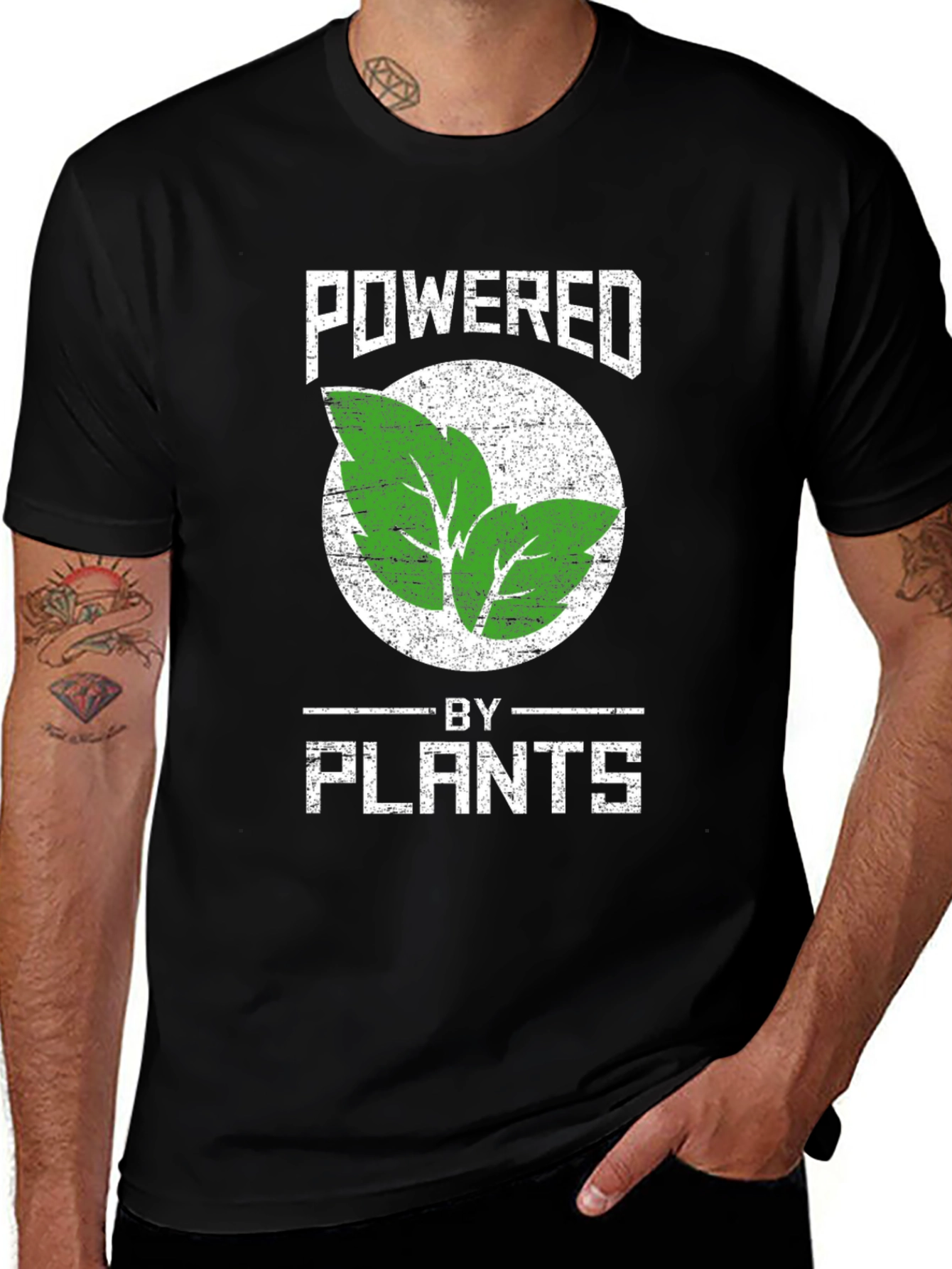 Variant 15 of Powered by Plants Vegan T-Shirt