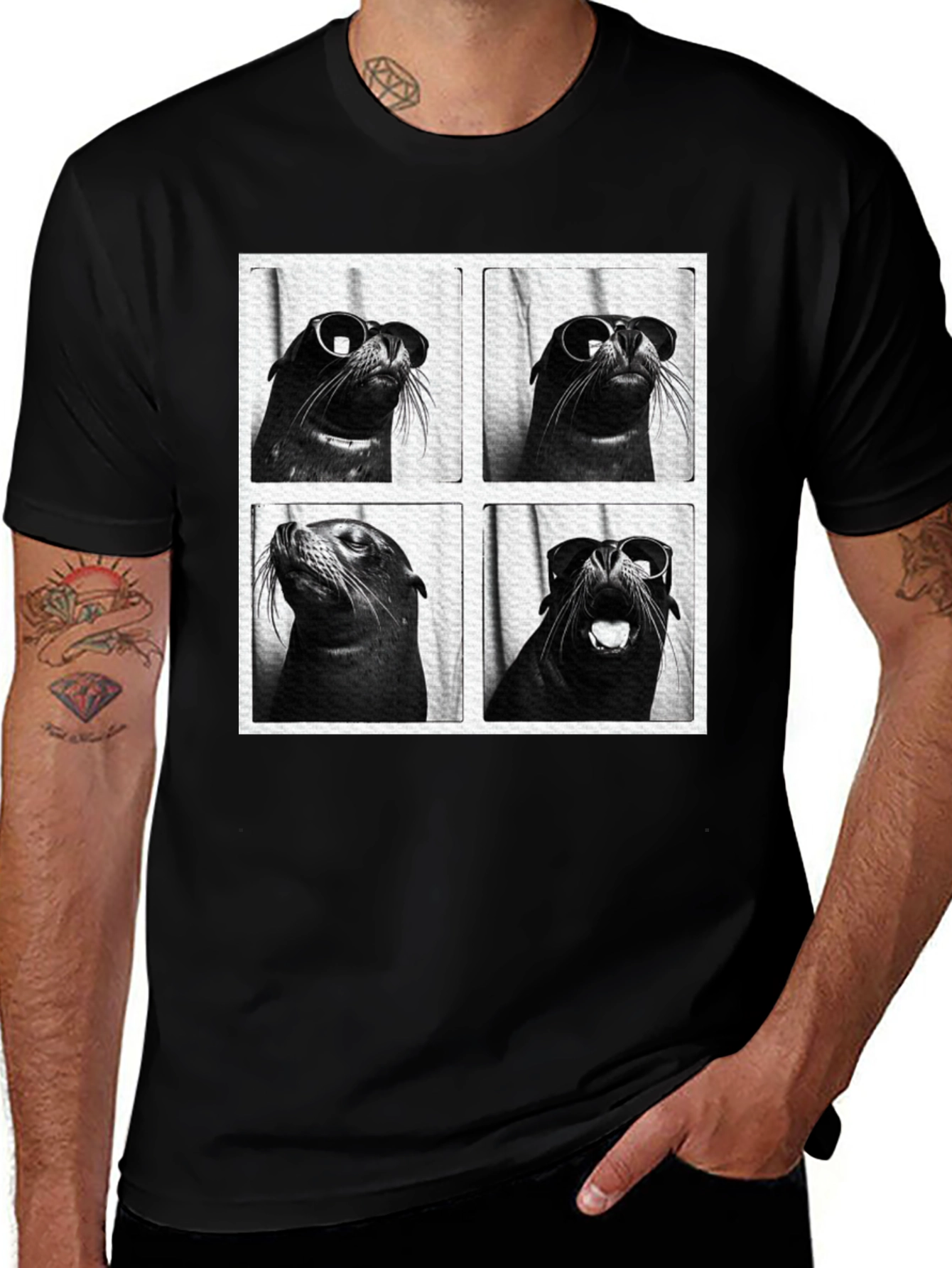 Cool Seal Photo Booth T-Shirt