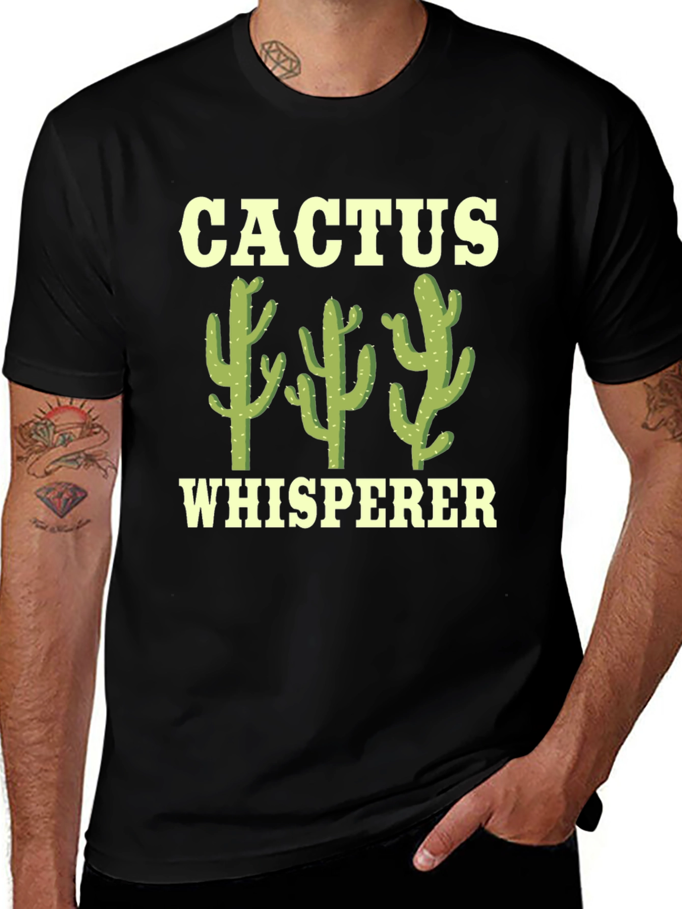 Variant 25 of Cactus Whisperer Graphic T-Shirt