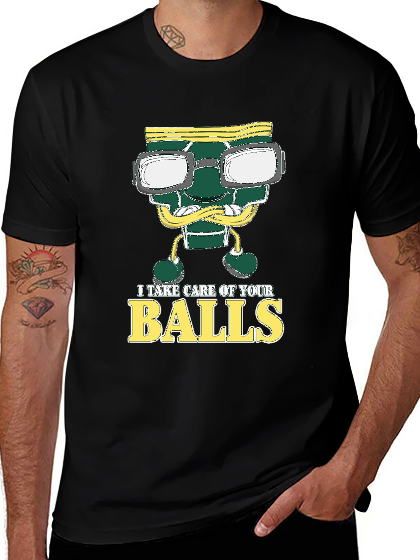 Variant 14 of Funny Golf Balls T-Shirt