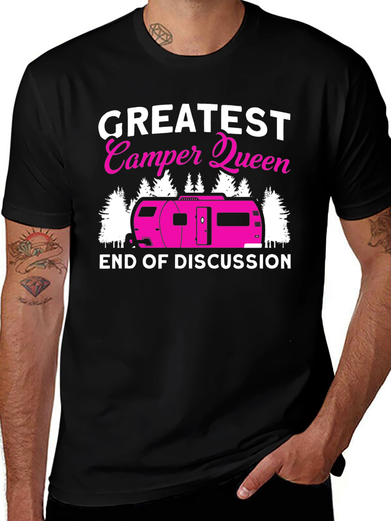 Variant 24 of Greatest Camper Queen T-Shirt