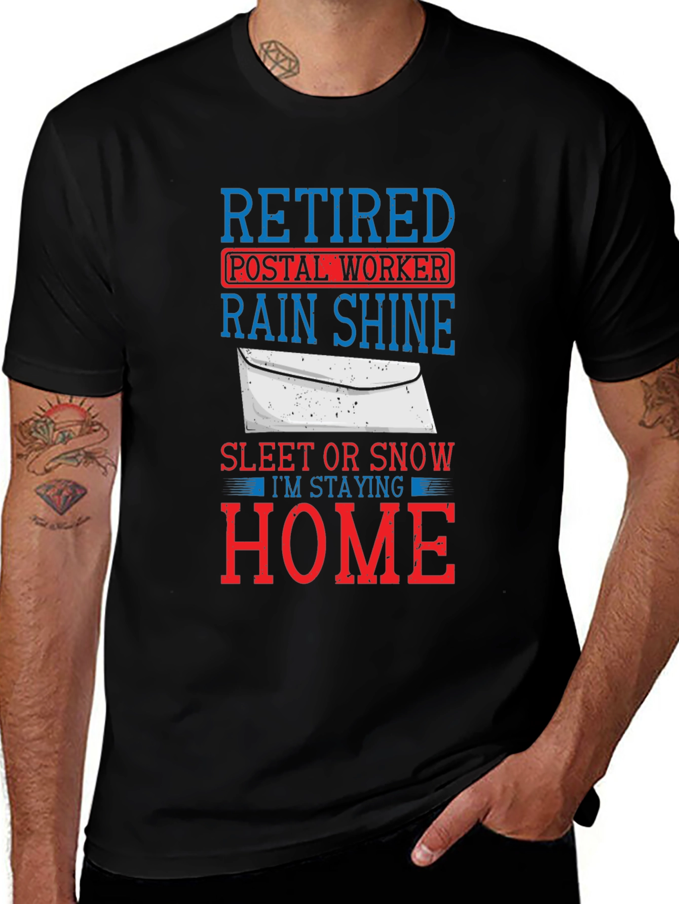 Variant 8 of Retired Postal Worker T-Shirt