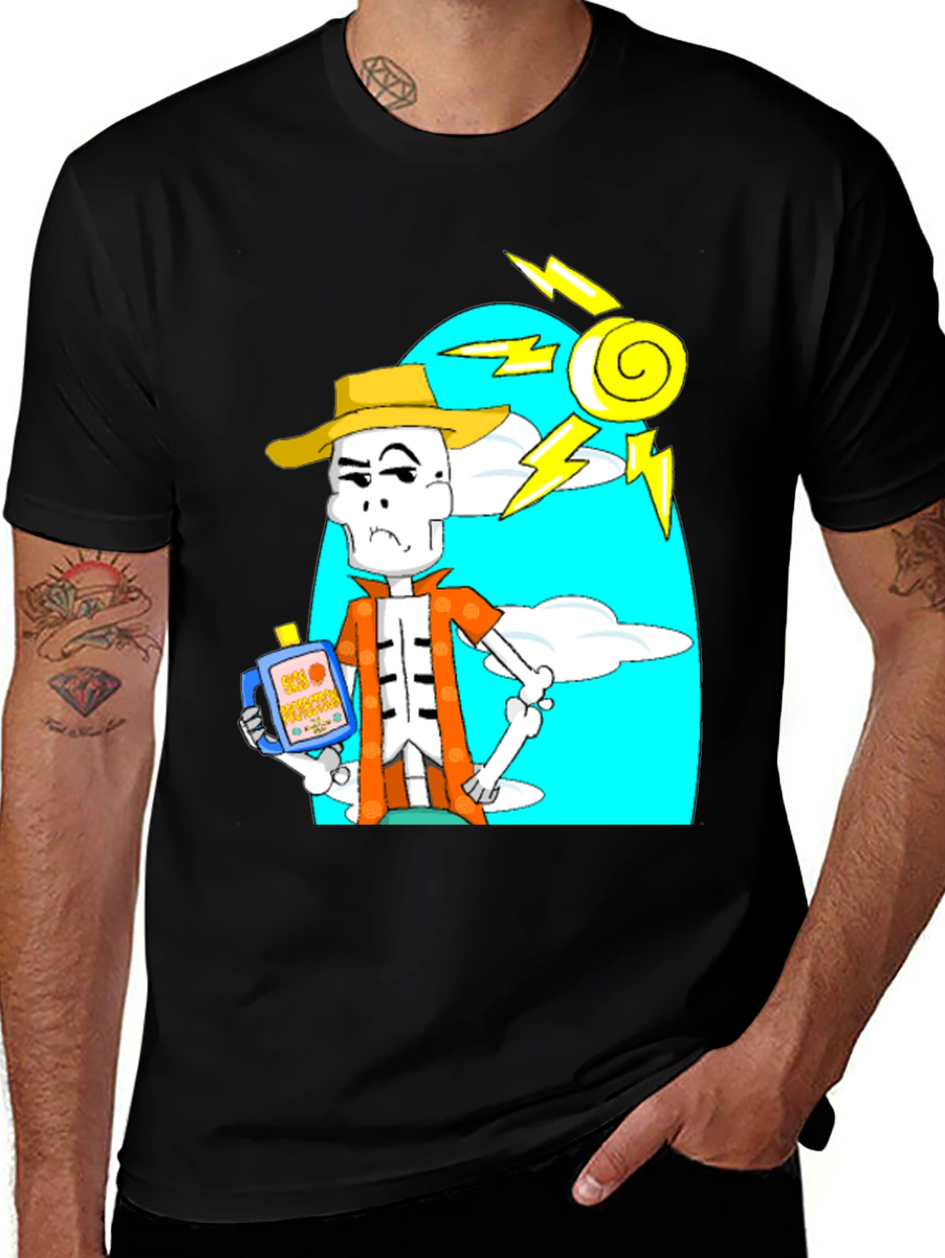 Sun-Safe Skeleton T-Shirt