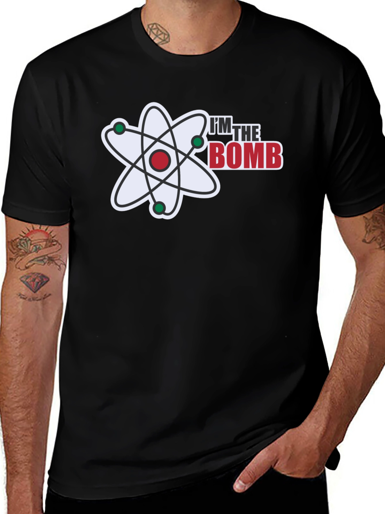 Variant 18 of I'm the Bomb T-Shirt - Atomic Design
