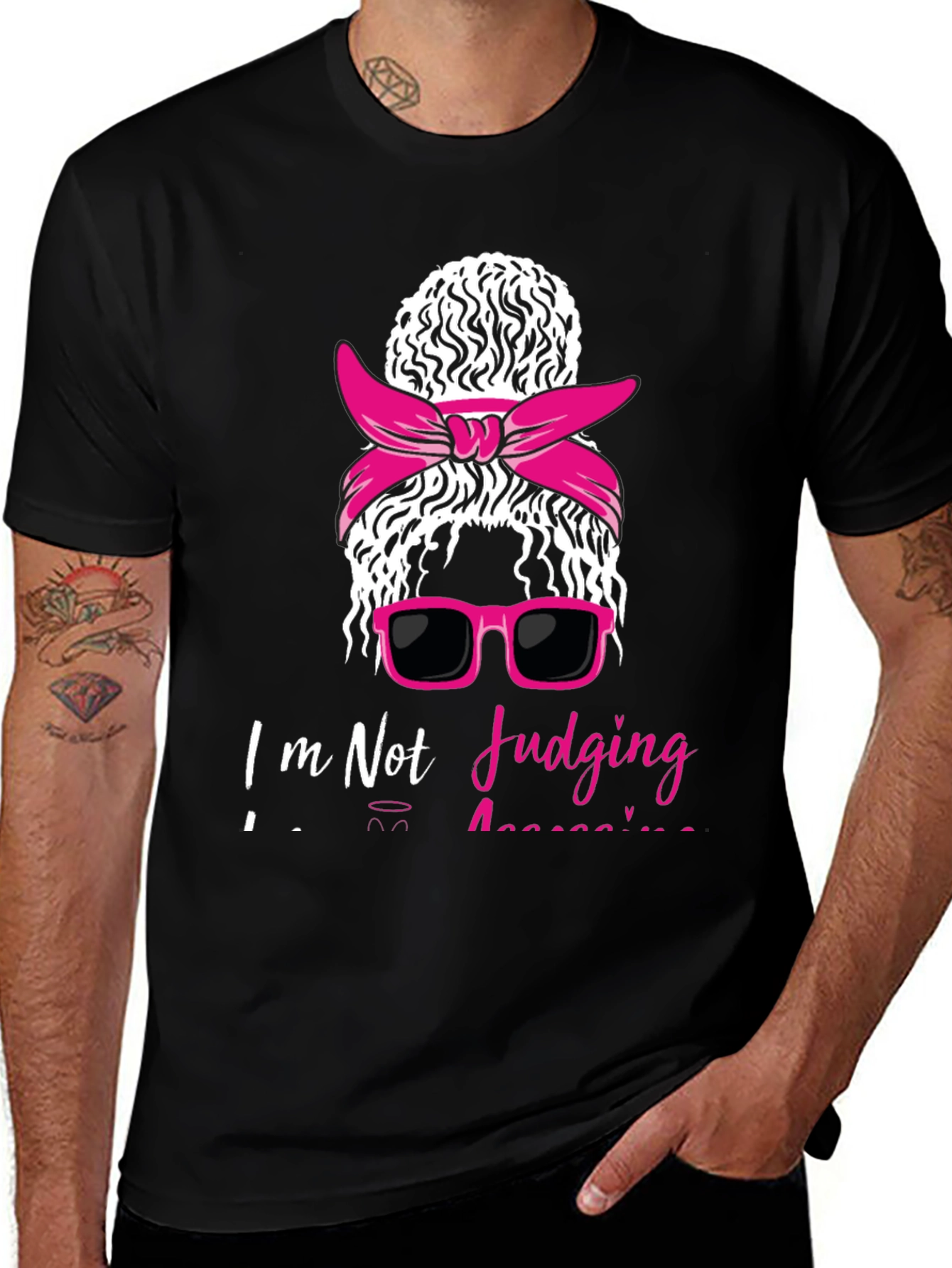 Variant 20 of I'm Not Judging, Graphic Tee, Funny T-Shirt