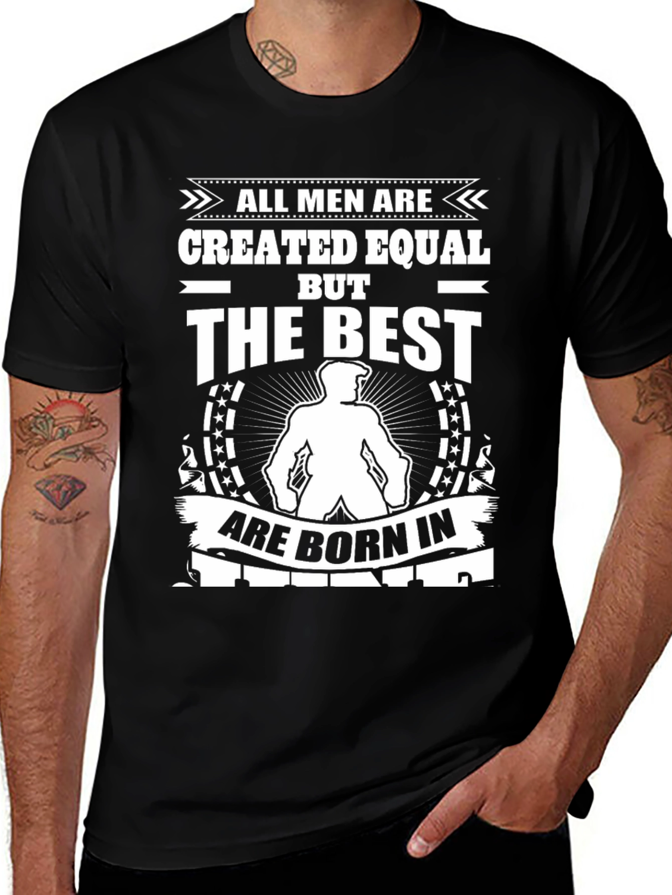 Variant 18 of Best Men Born In T-Shirt
