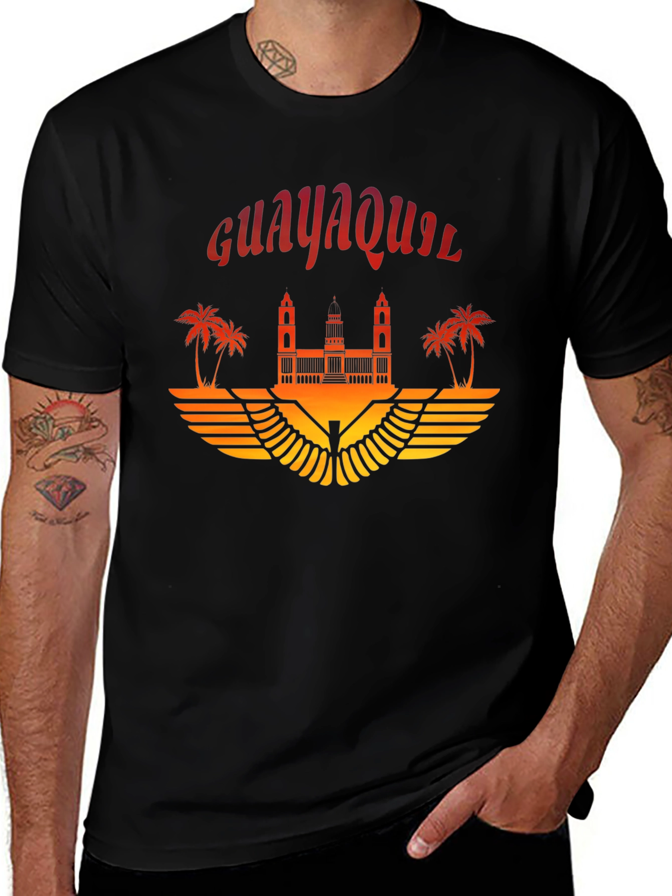 Guayaquil T-Shirt Retro Graphic Design