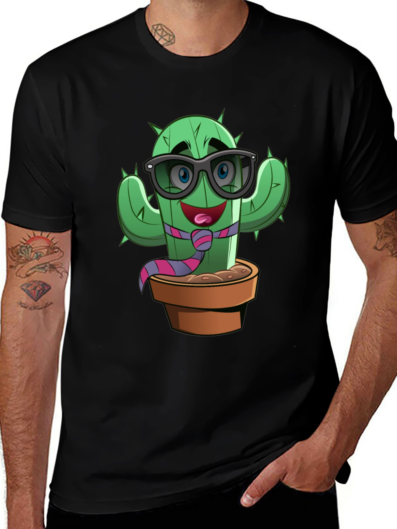 Variant 13 of Cool Cactus T-Shirt