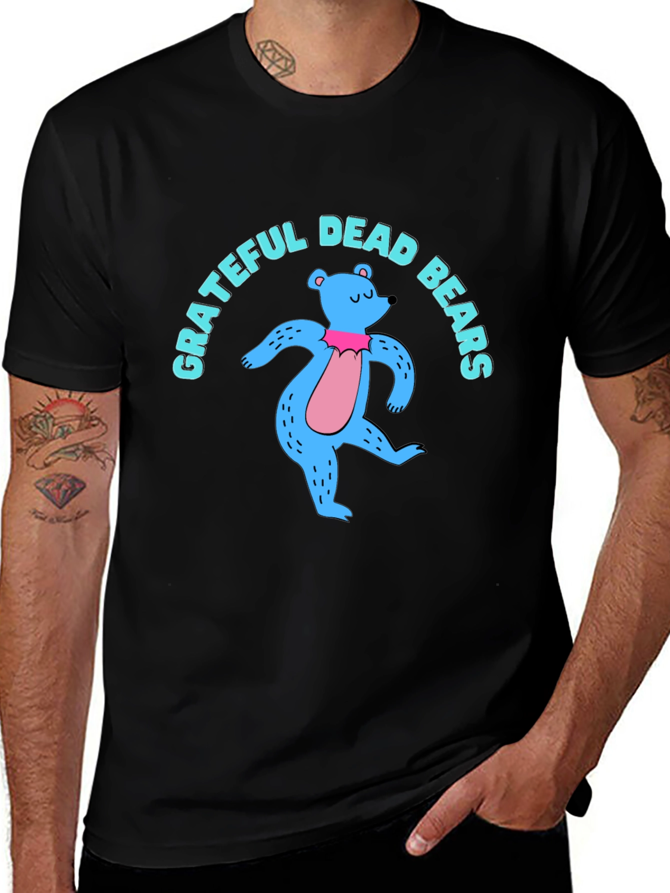 Grateful Dead Bears Graphic T-Shirt