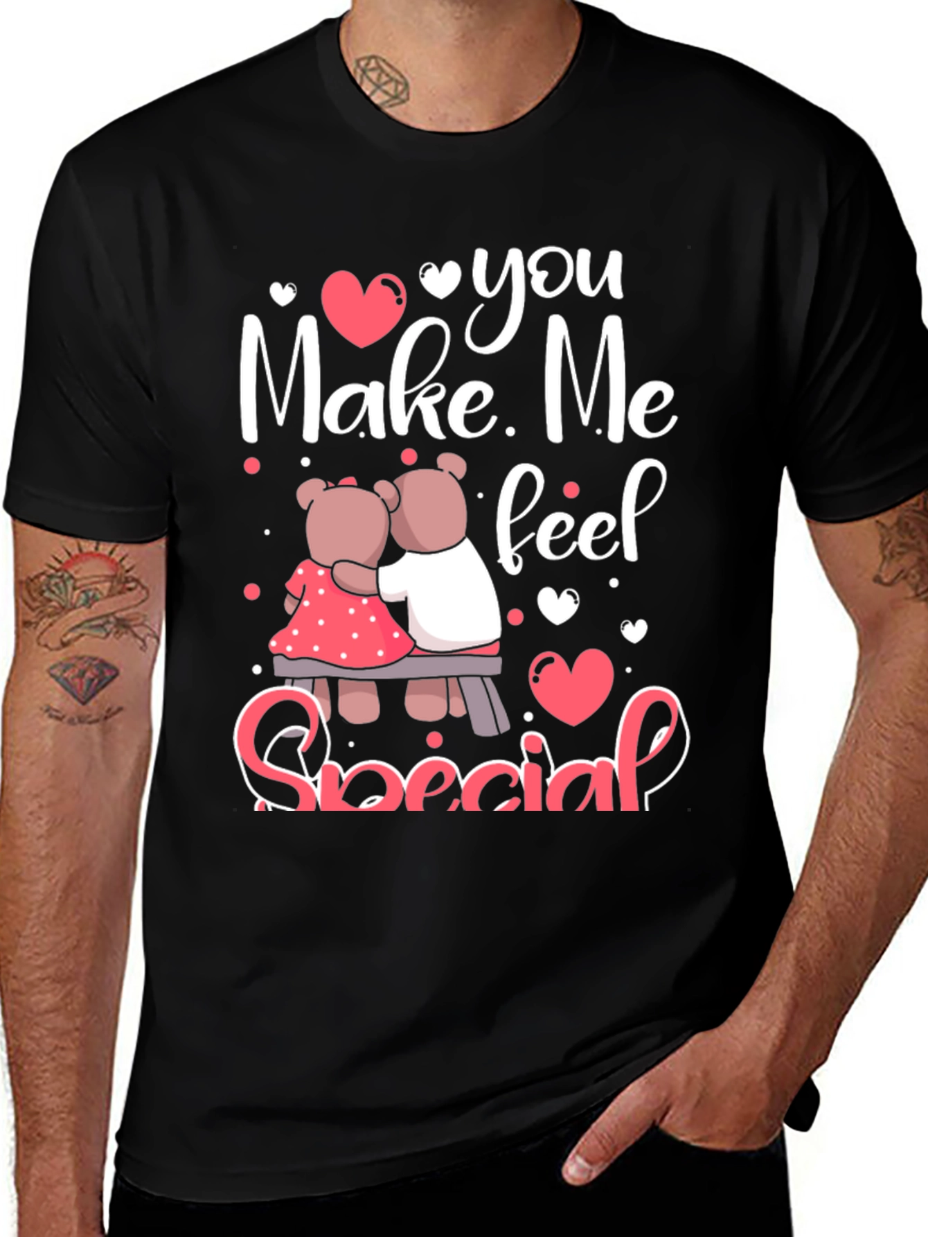 You Make Me Feel Special Valentine's Day T-Shirt