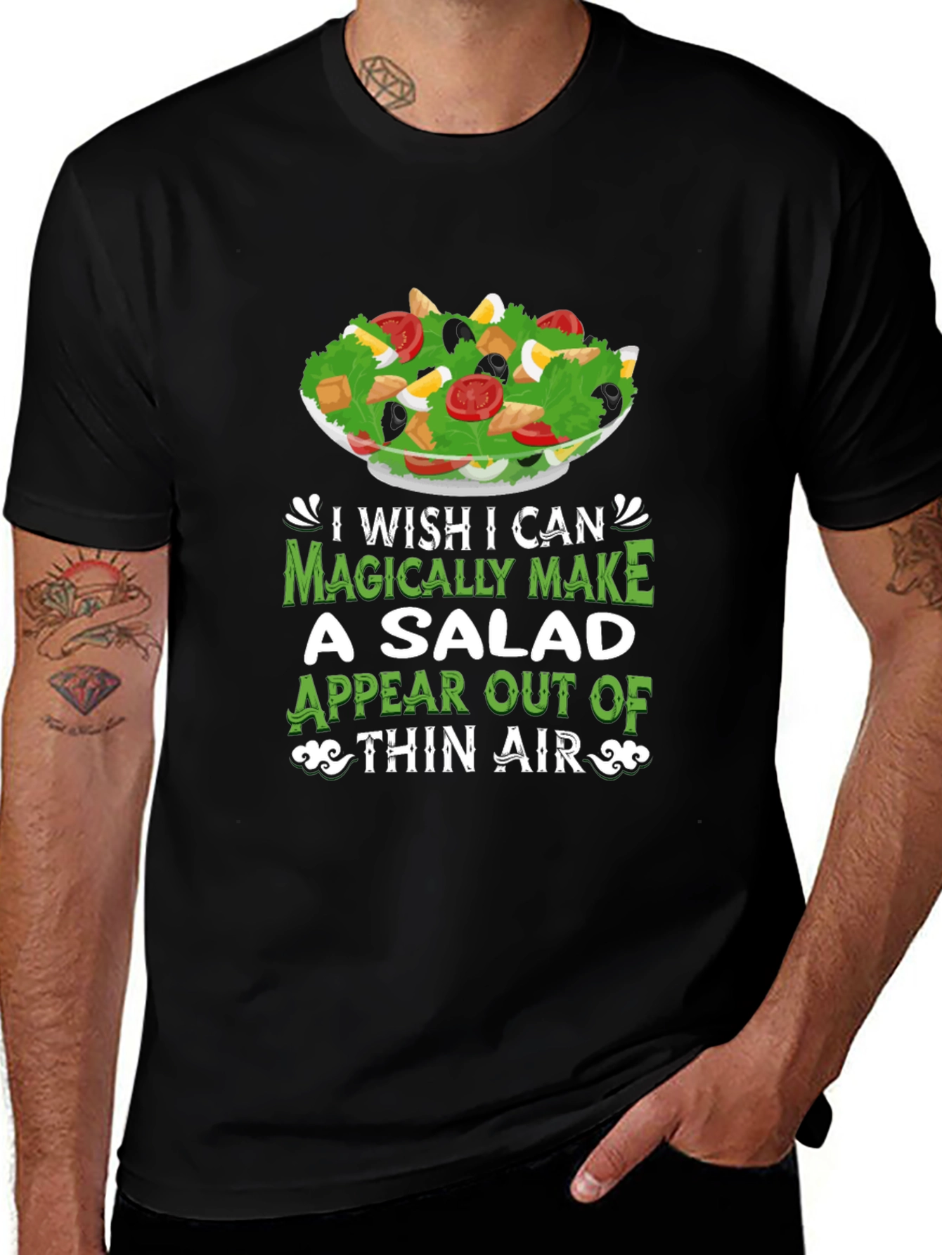 Salad Magic T-Shirt - Funny Foodie Tee