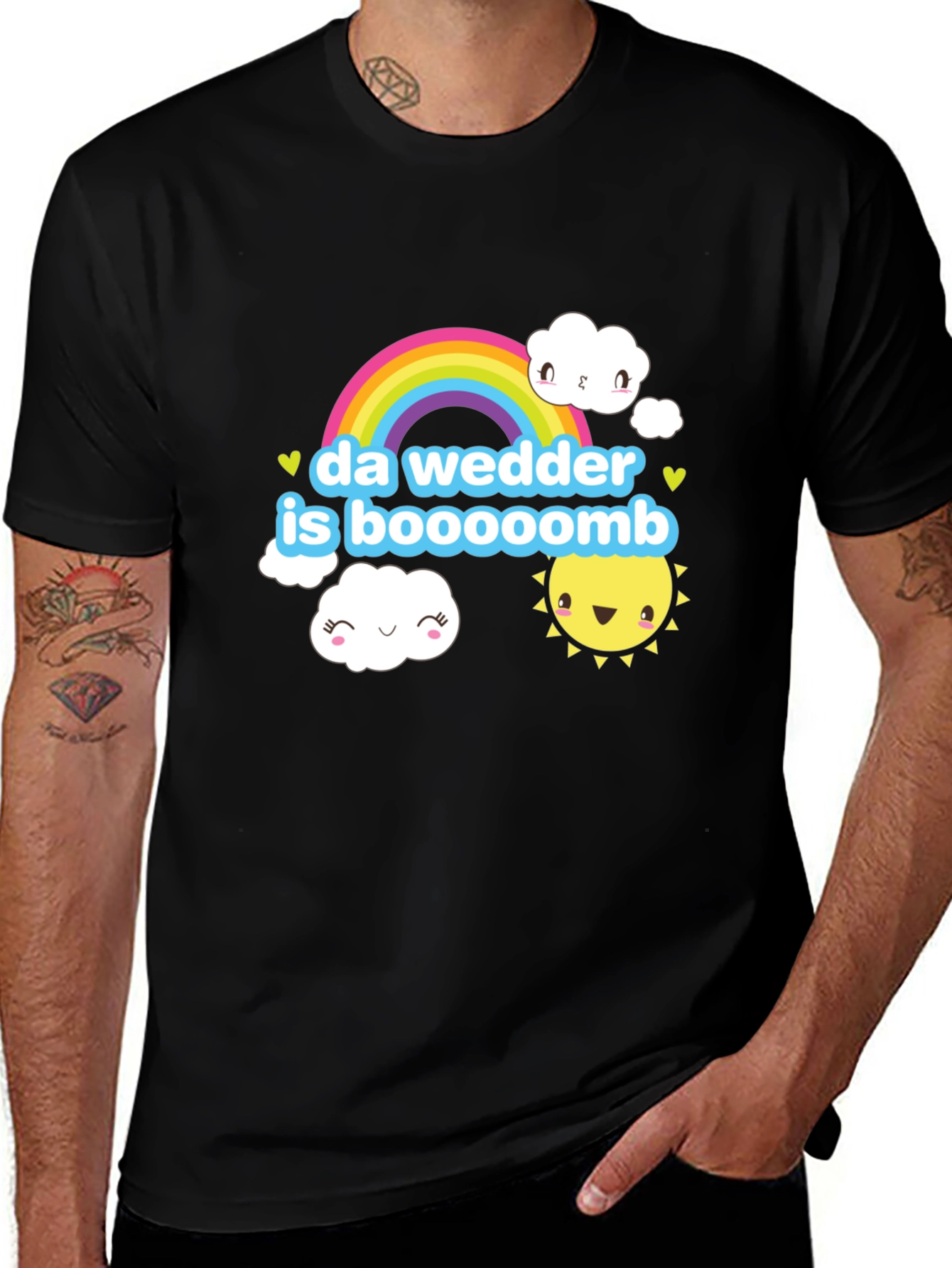 Variant 2 of Cute Weather Rainbow Shirt