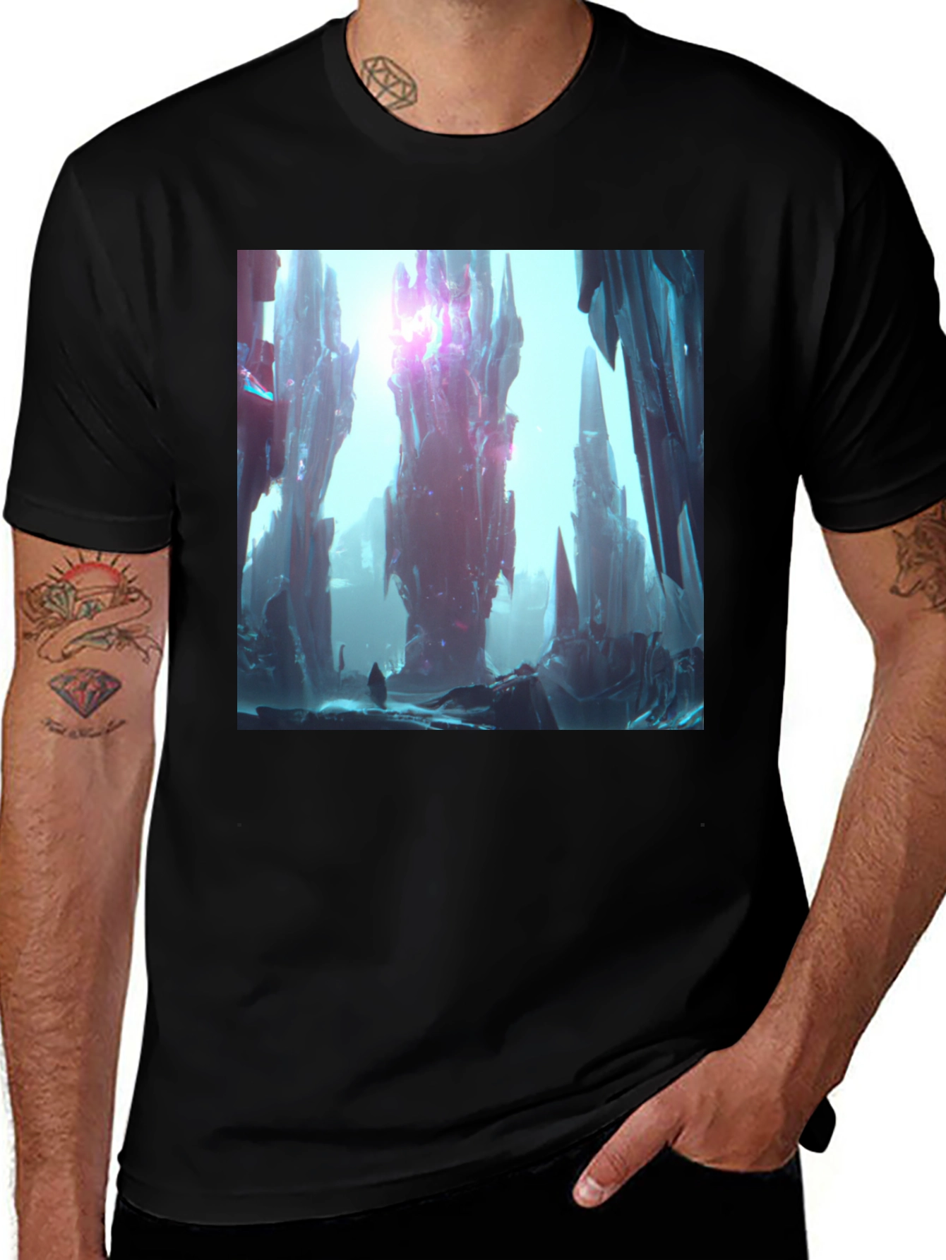 Variant 2 of Mystical Lands T-Shirt