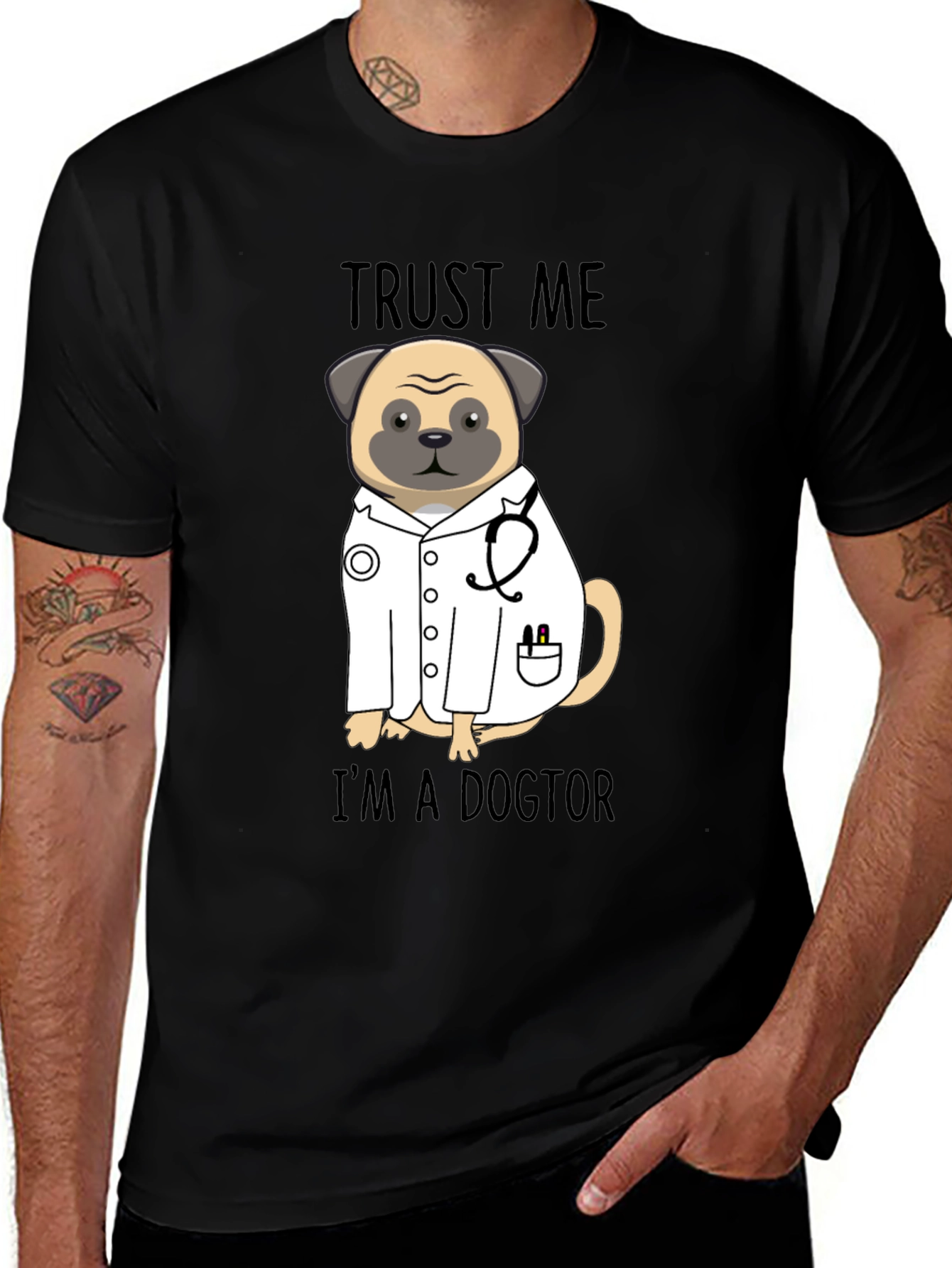 Variant 12 of Trust Me I'm a Dogtor T-Shirt
