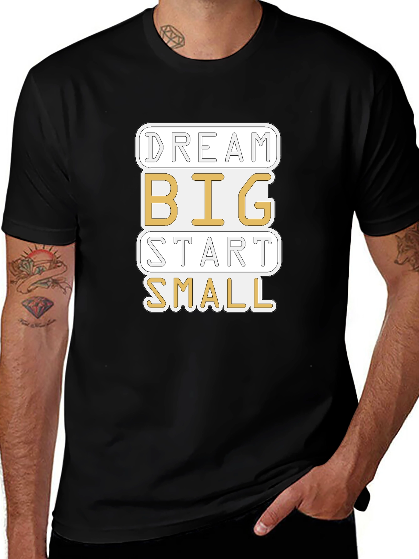 Dream Big Start Small Graphic Tee