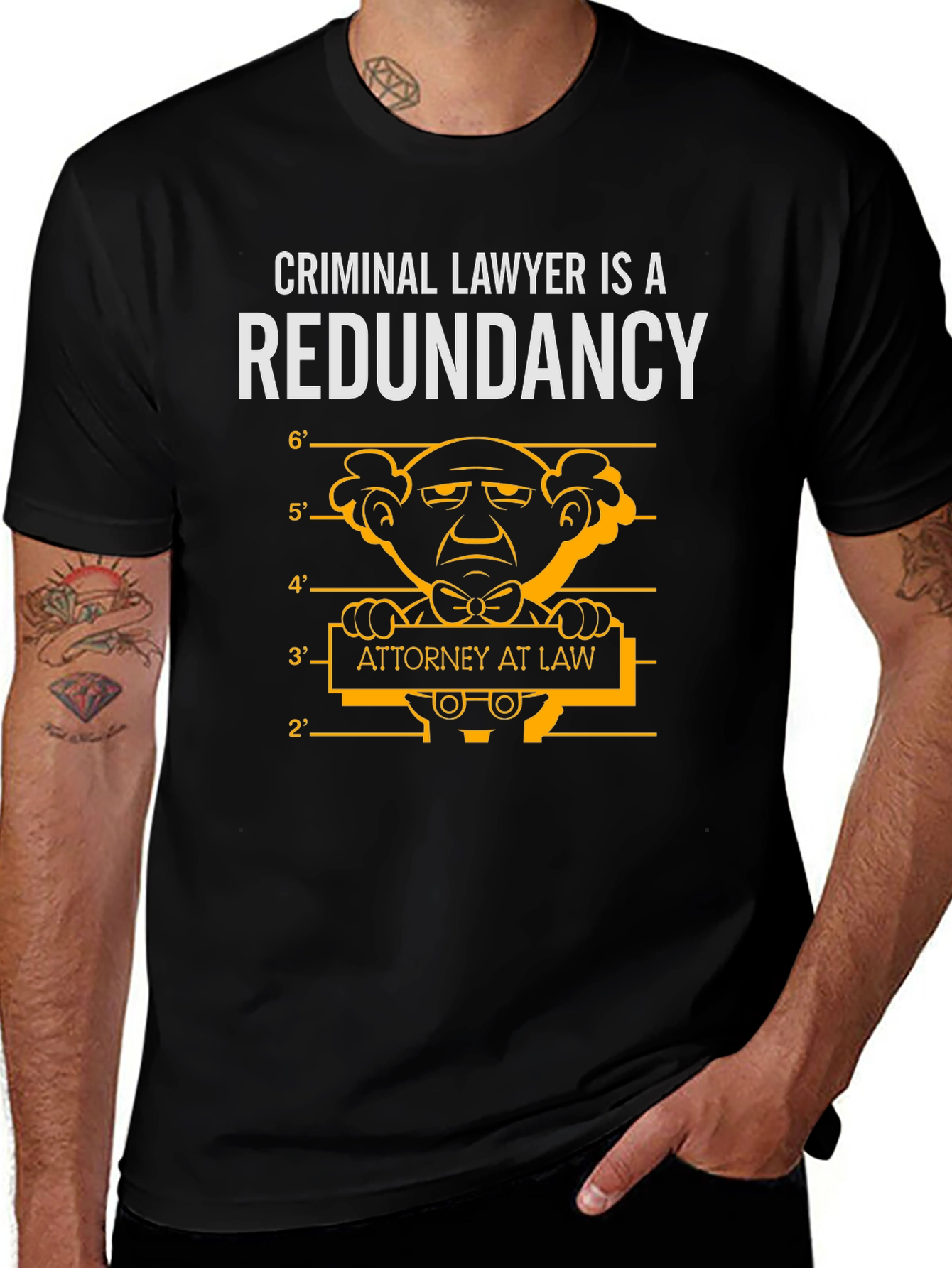 Criminal Lawyer Redundancy T-Shirt