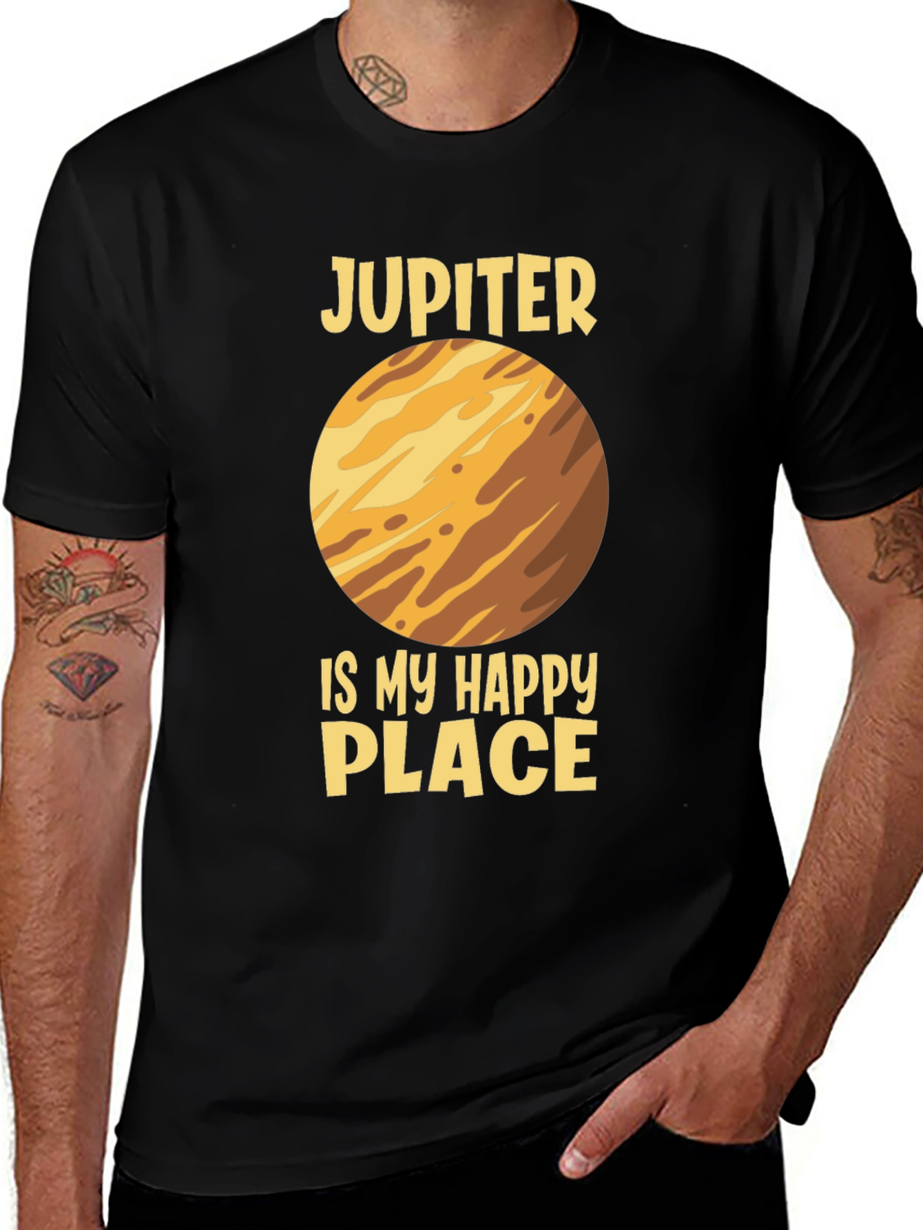 Jupiter Happy Place Graphic T-Shirt