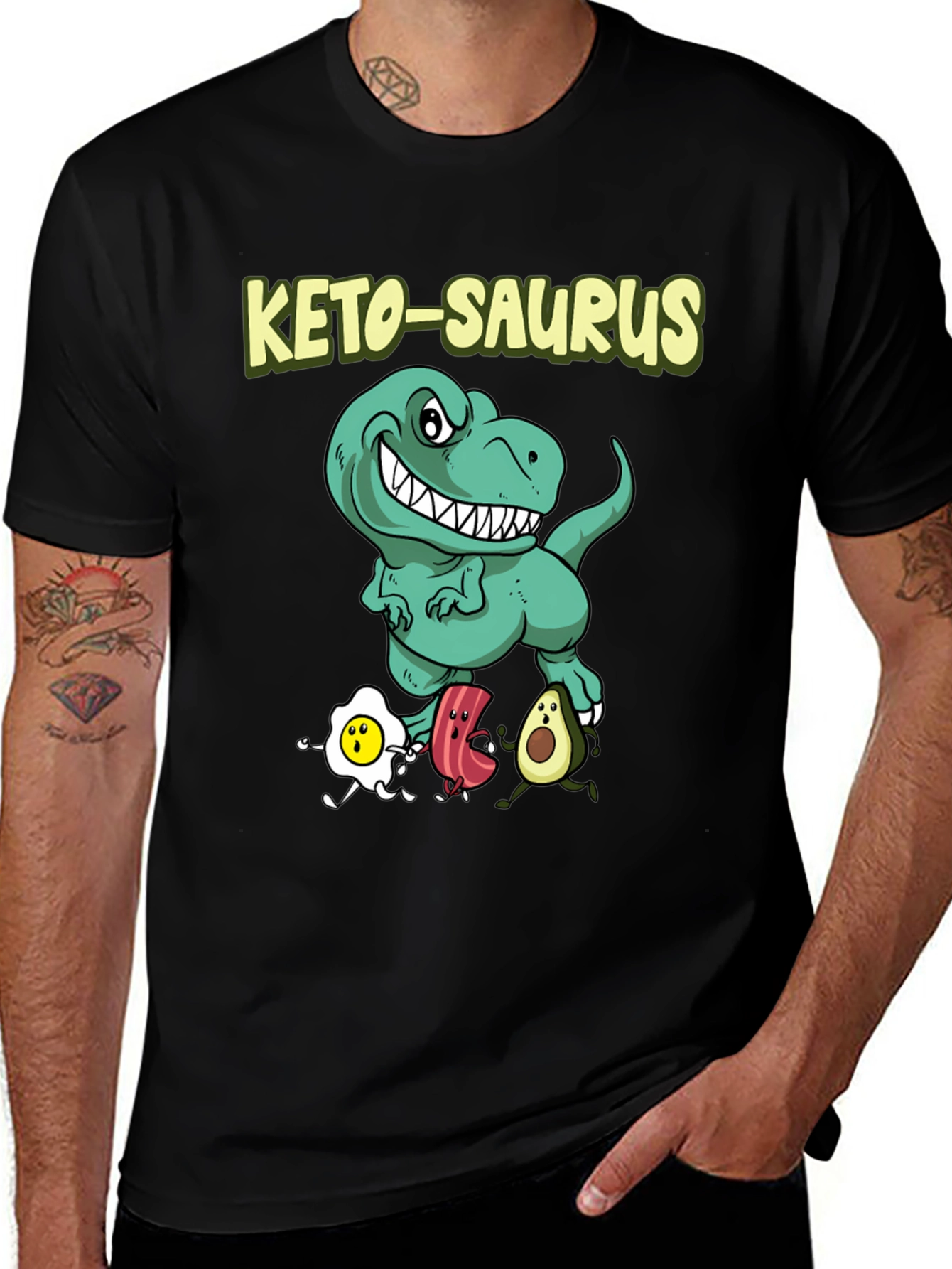 Variant 26 of Keto-Saurus T-Shirt