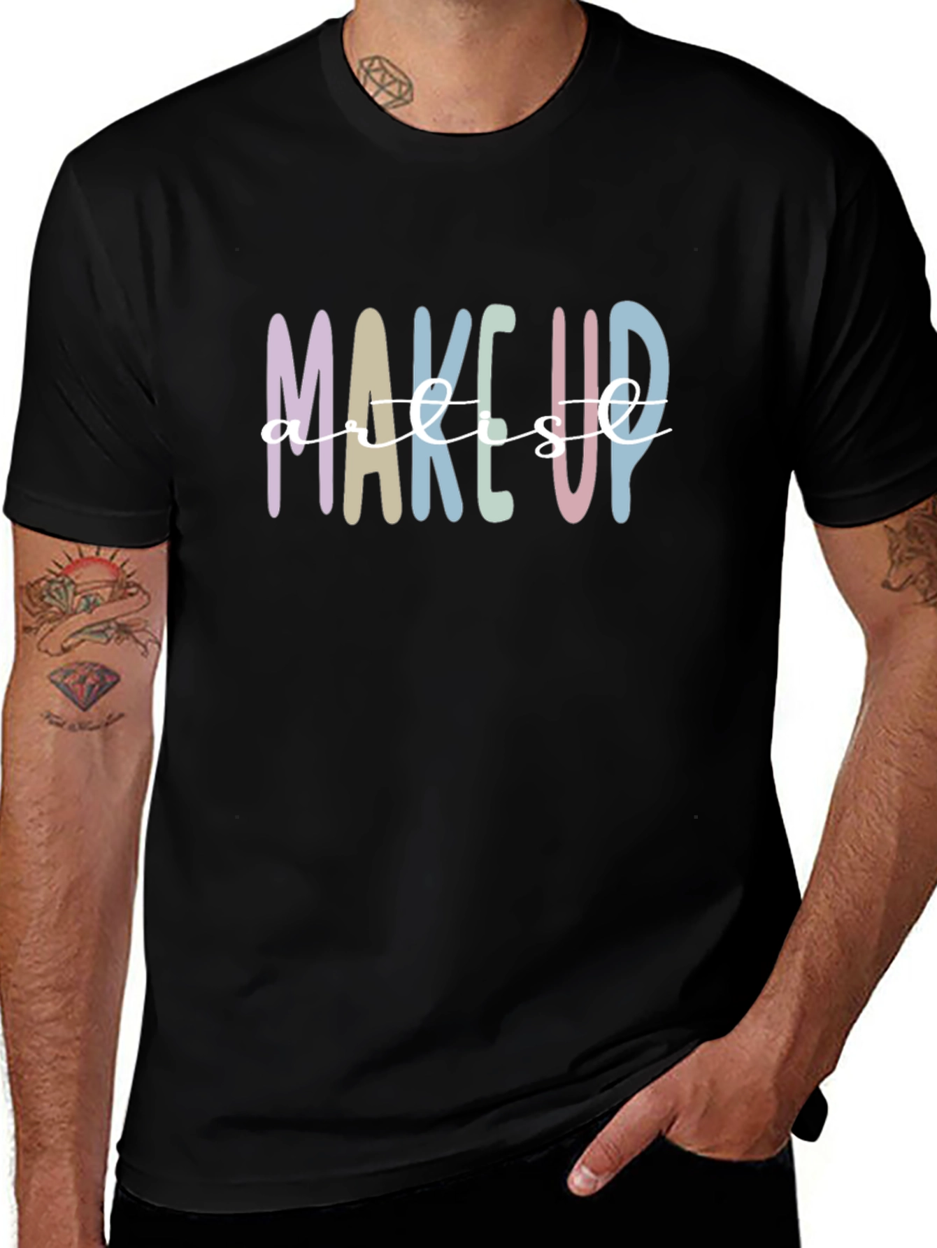 Variant 26 of Makeup Artist Graphic T-Shirt