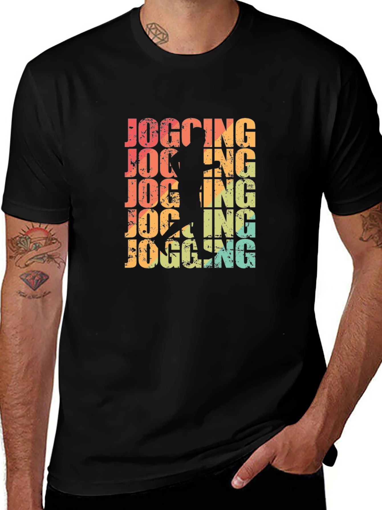 Variant 7 of Retro Jogging T-Shirt