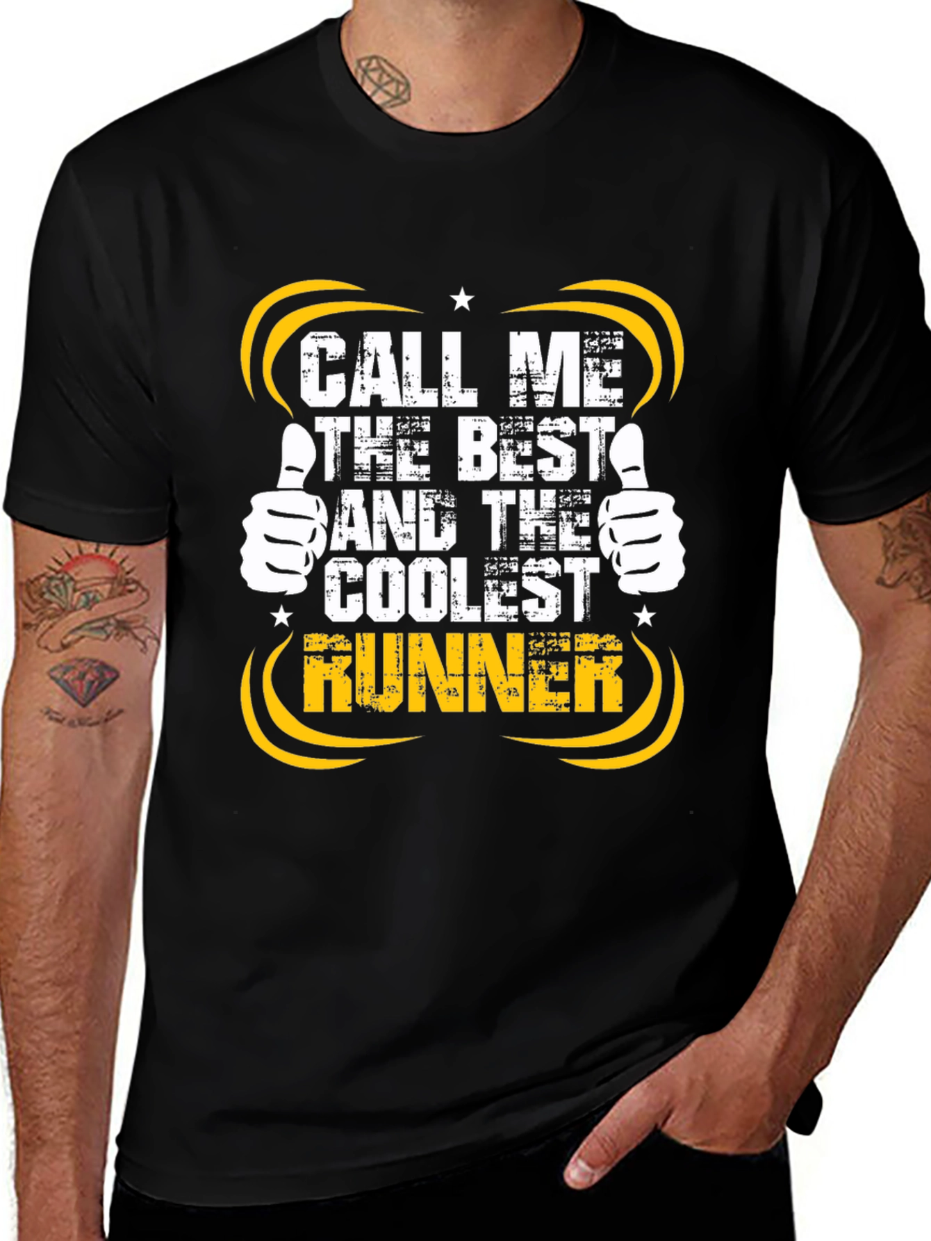Variant 24 of Best Runner T-Shirt - Cool & Funny Design
