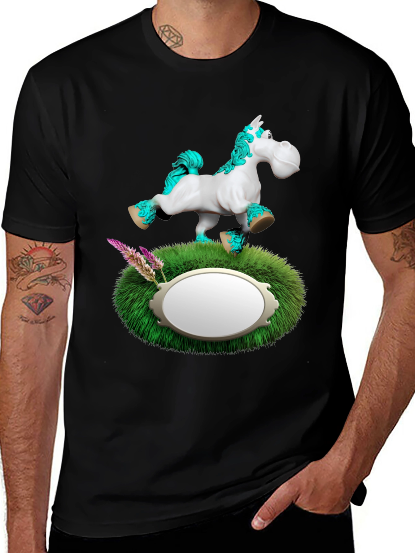 Variant 20 of Whimsical Horse T-Shirt